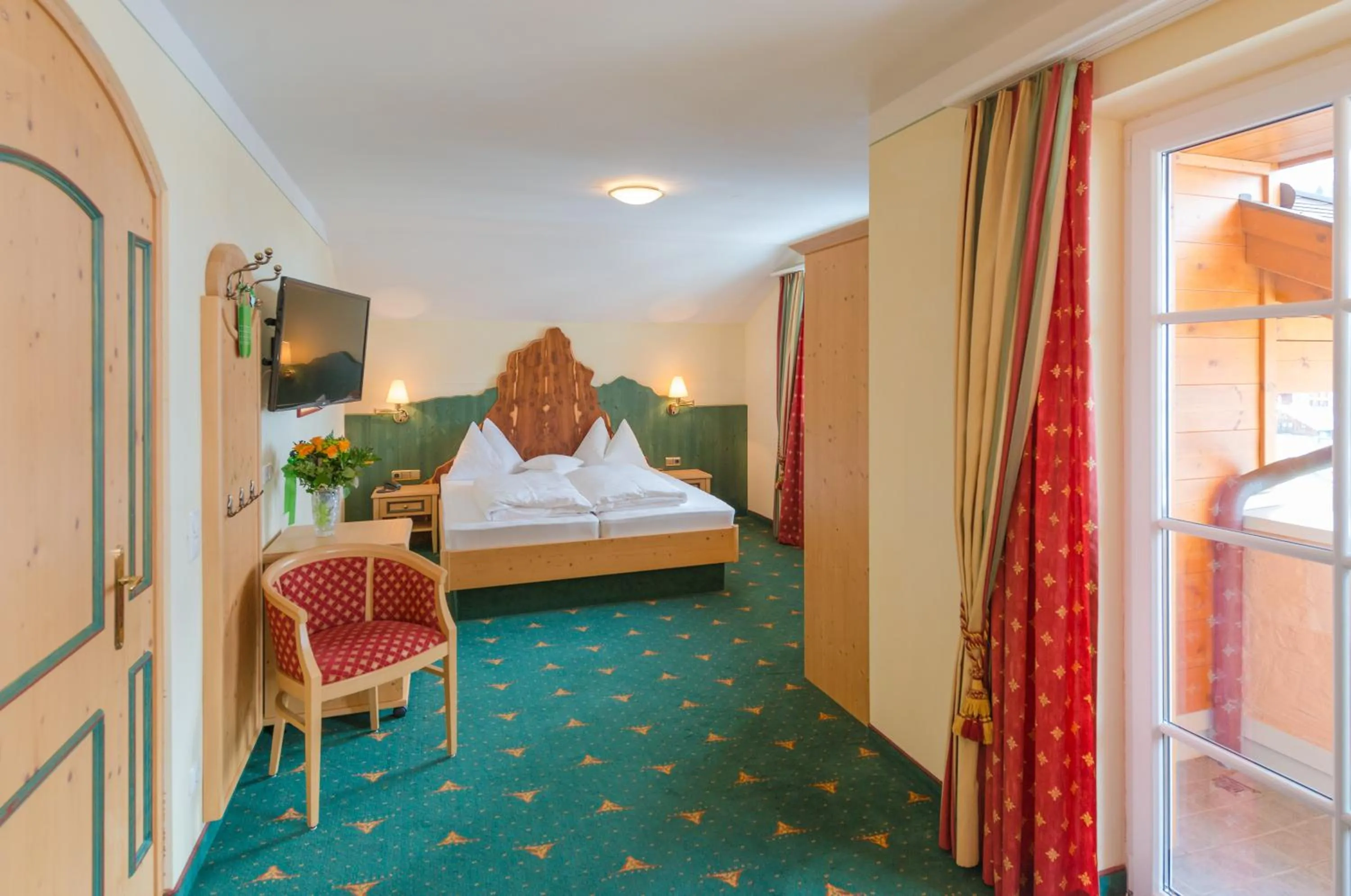 Photo of the whole room, Bed in Landhaus St. Georg