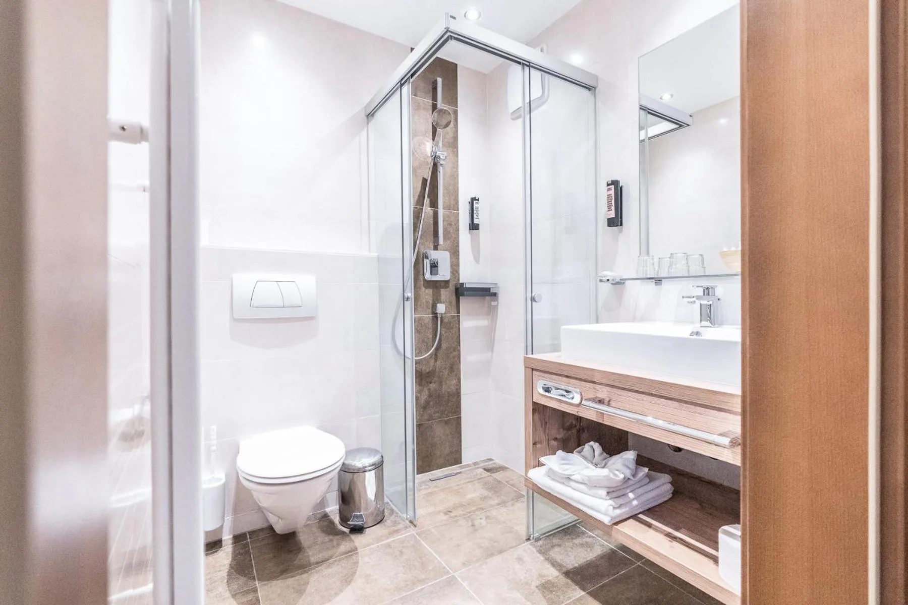 Bathroom in Apparthotel Sankt Georg