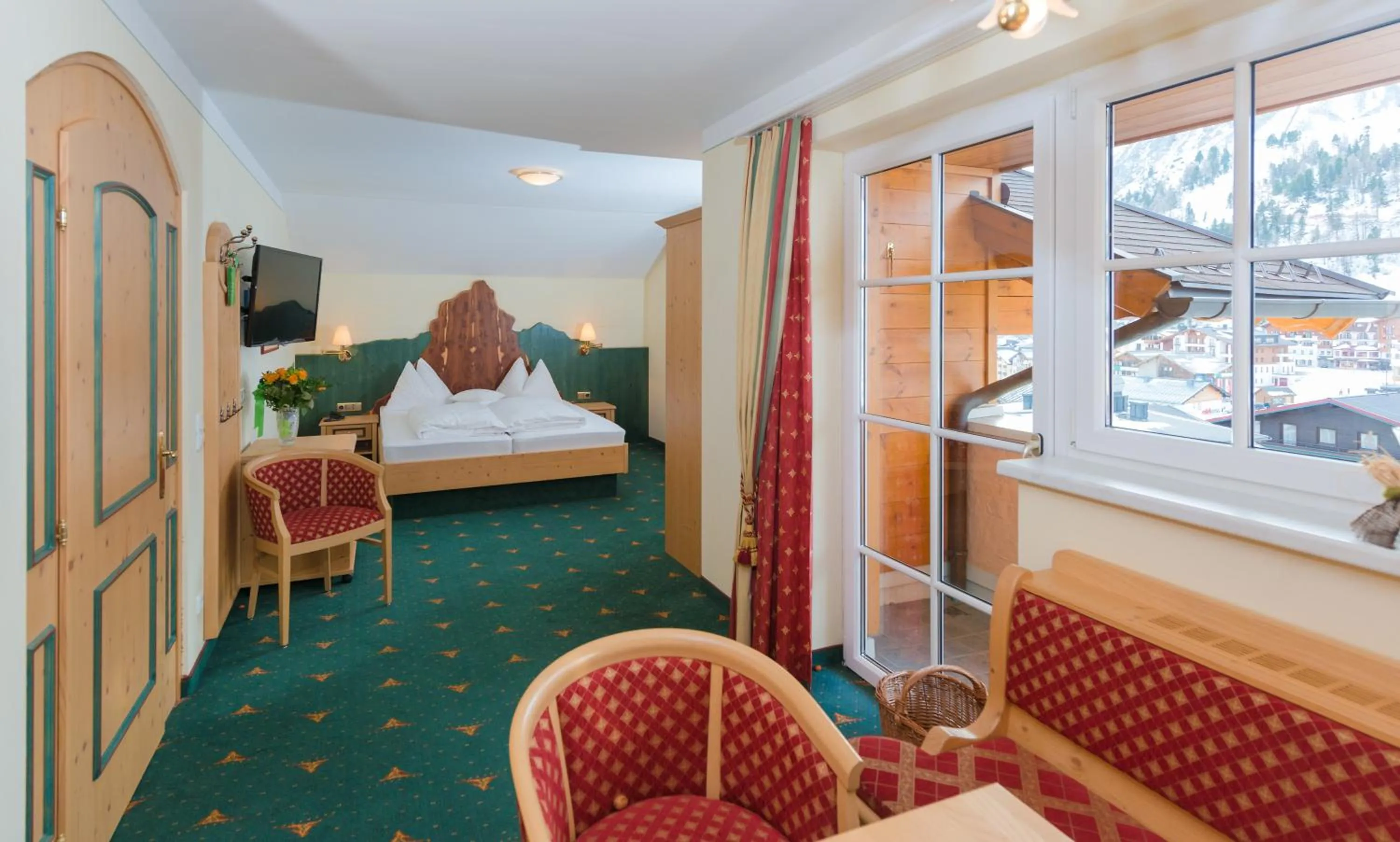 Photo of the whole room, Bed in Landhaus St. Georg