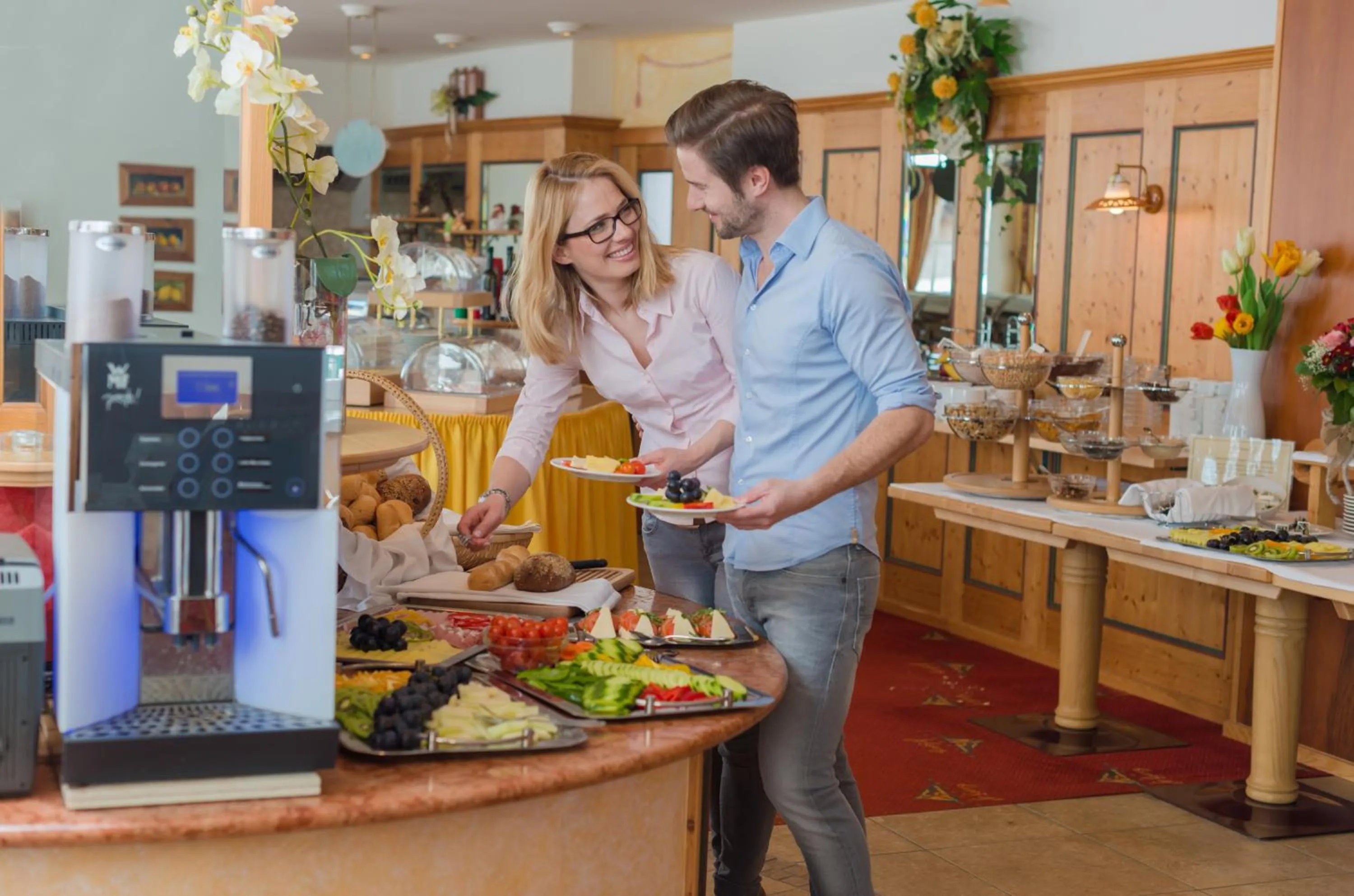 Buffet breakfast in Landhaus St. Georg