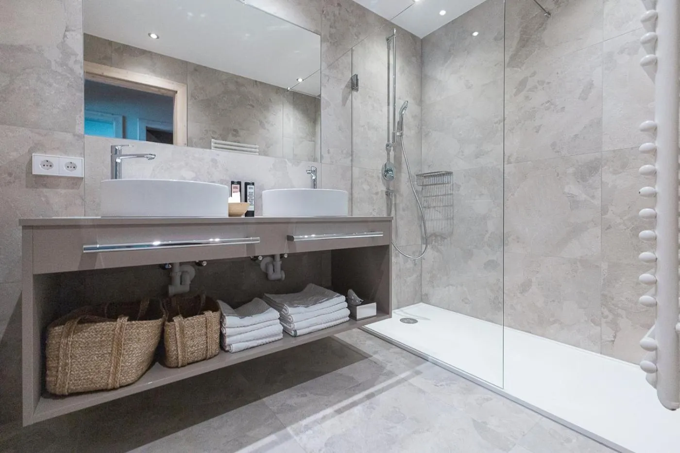 Bathroom in Apparthotel Sankt Georg