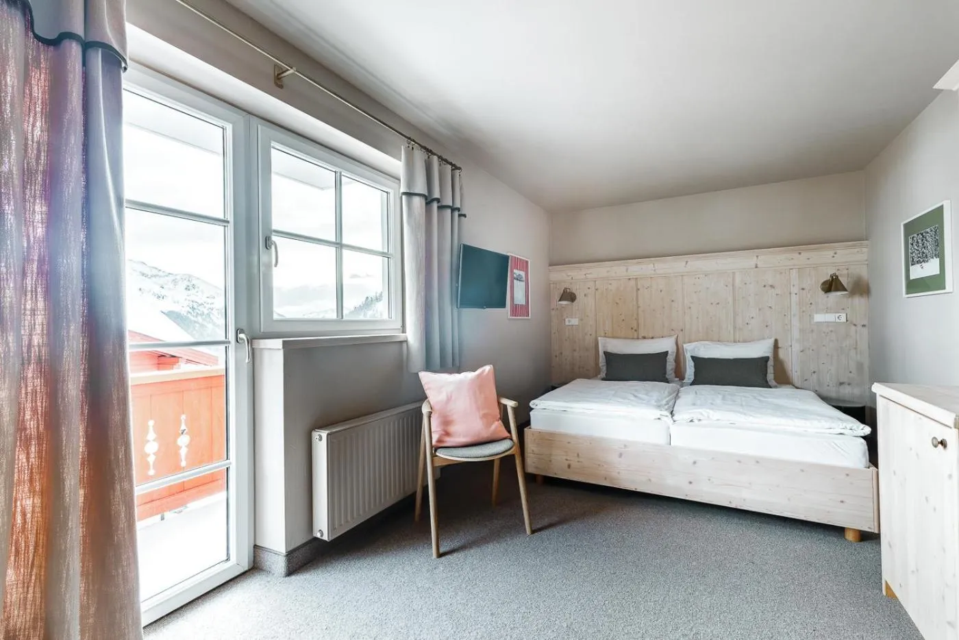 Photo of the whole room, Bed in Apparthotel Sankt Georg