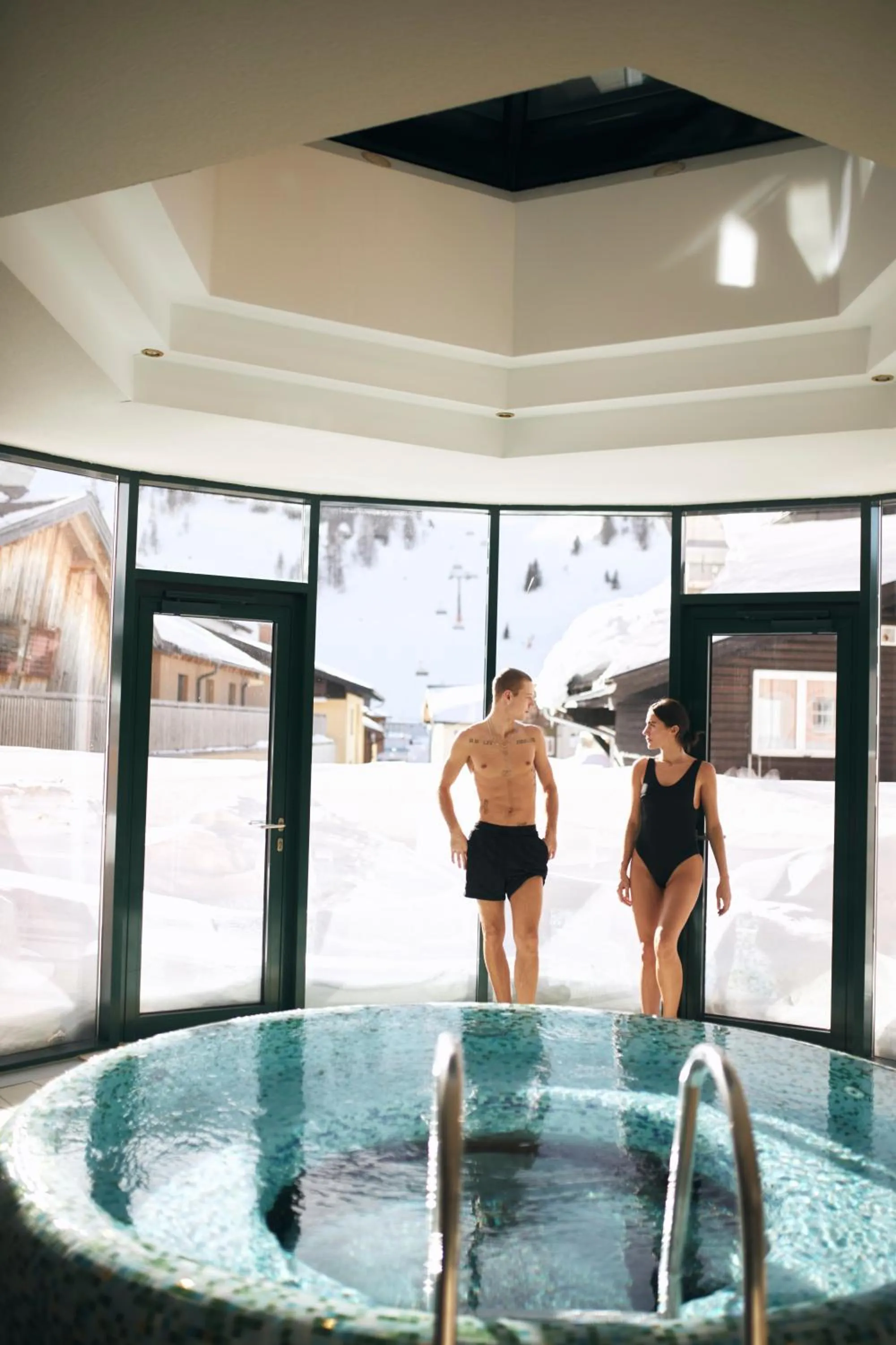 Spa and wellness centre/facilities in Apparthotel Sankt Georg