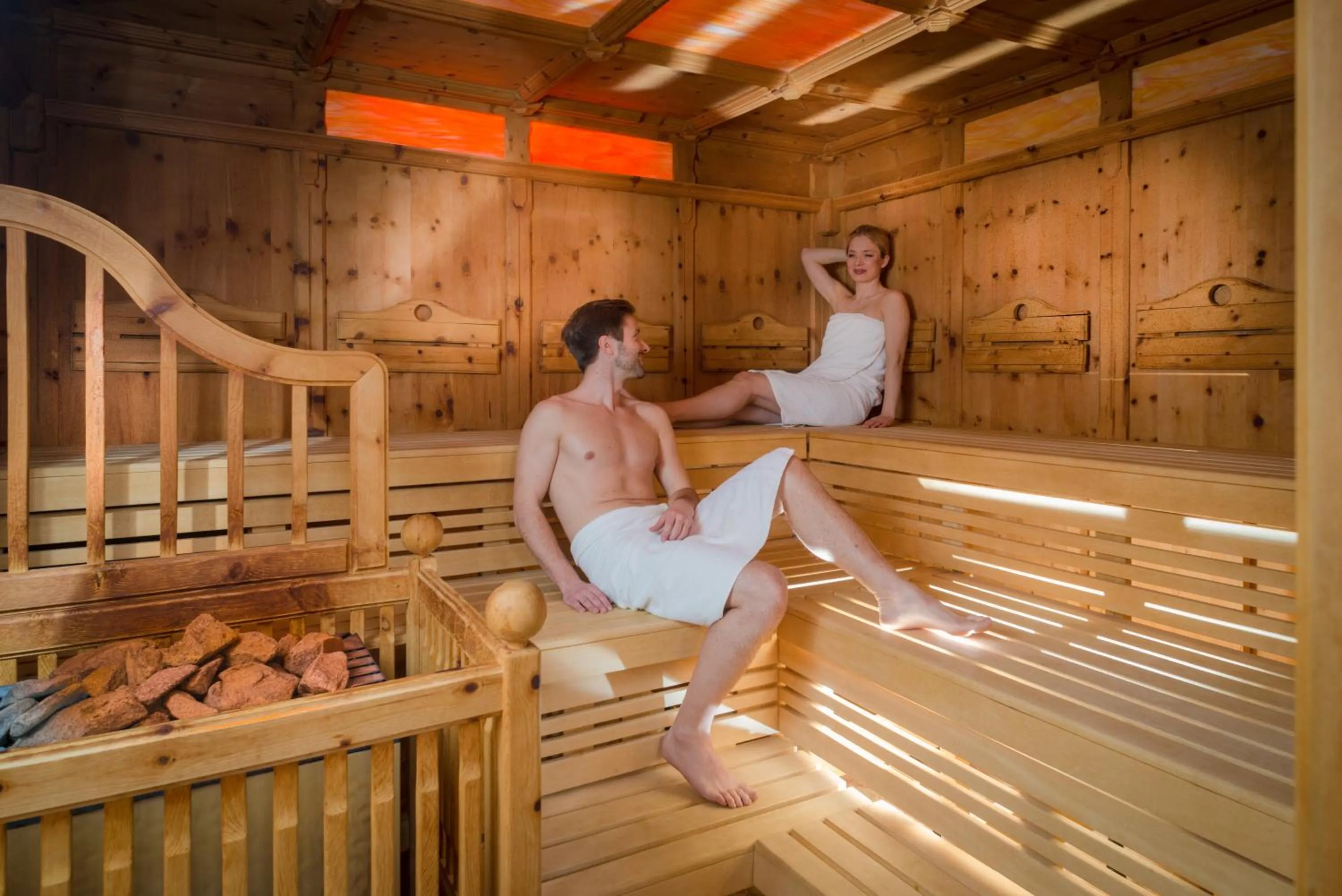Sauna in Landhaus St. Georg