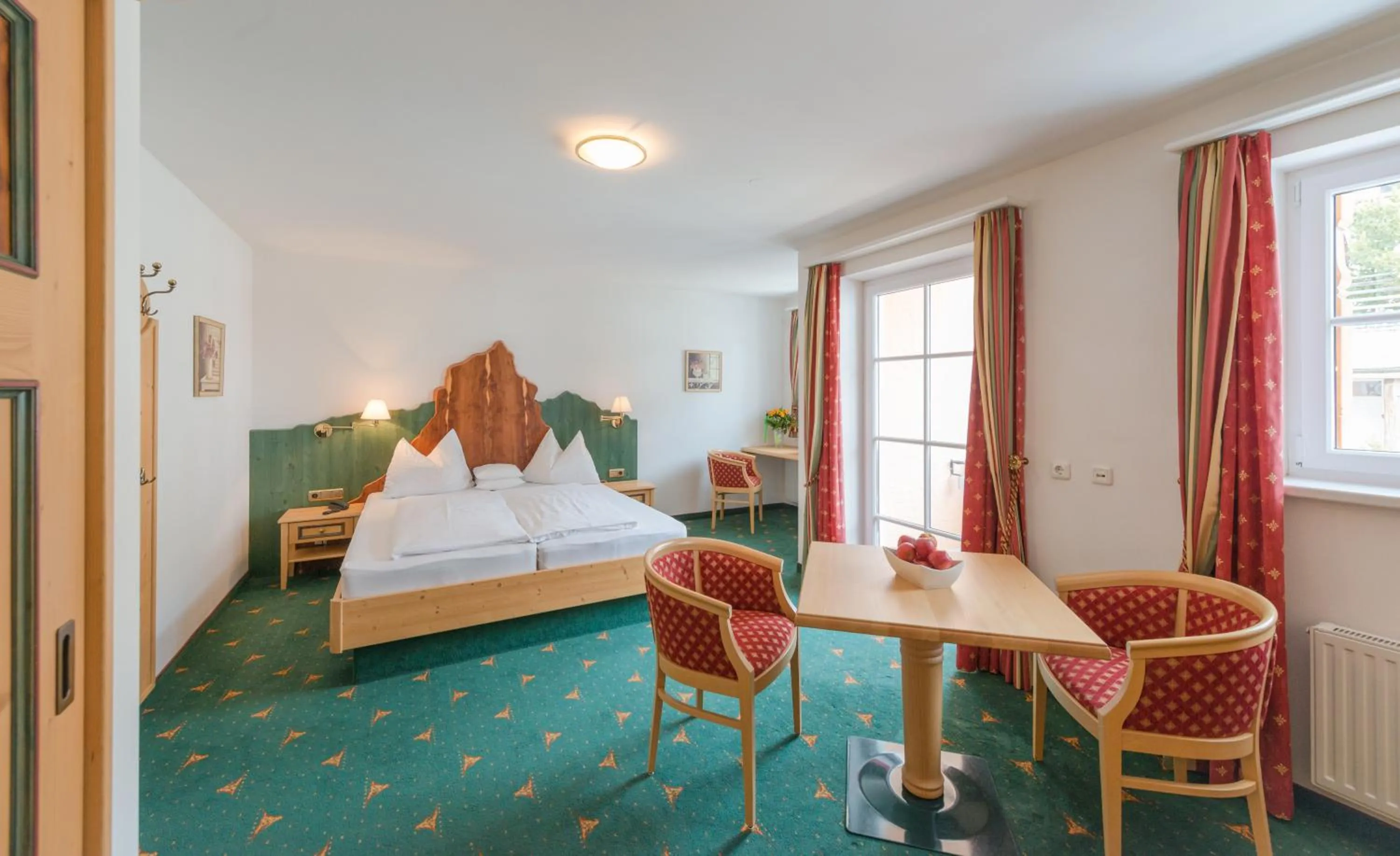 Seating area, Bed in Landhaus St. Georg