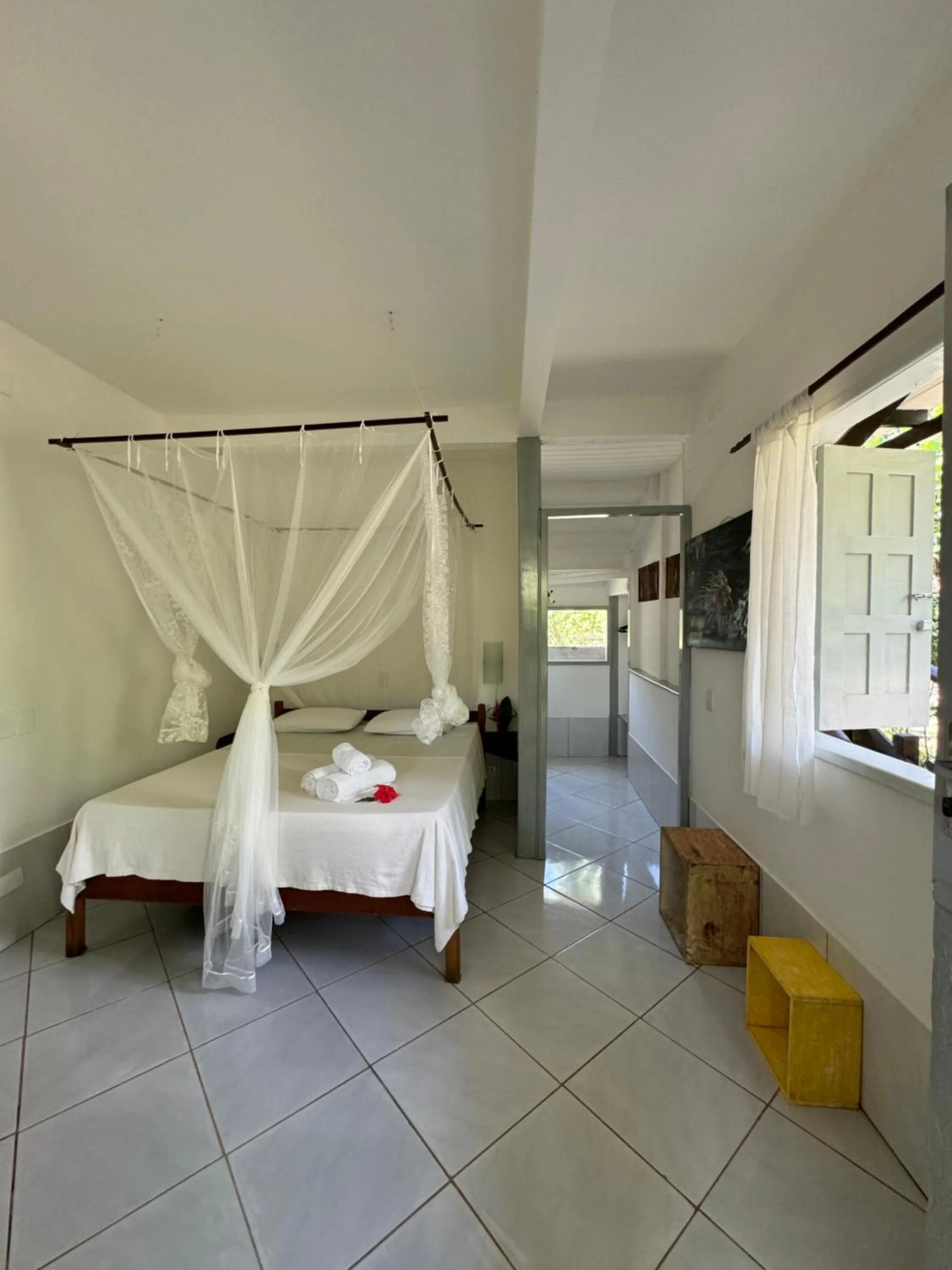 Photo of the whole room, Bed in Pousada Horizonte Azul
