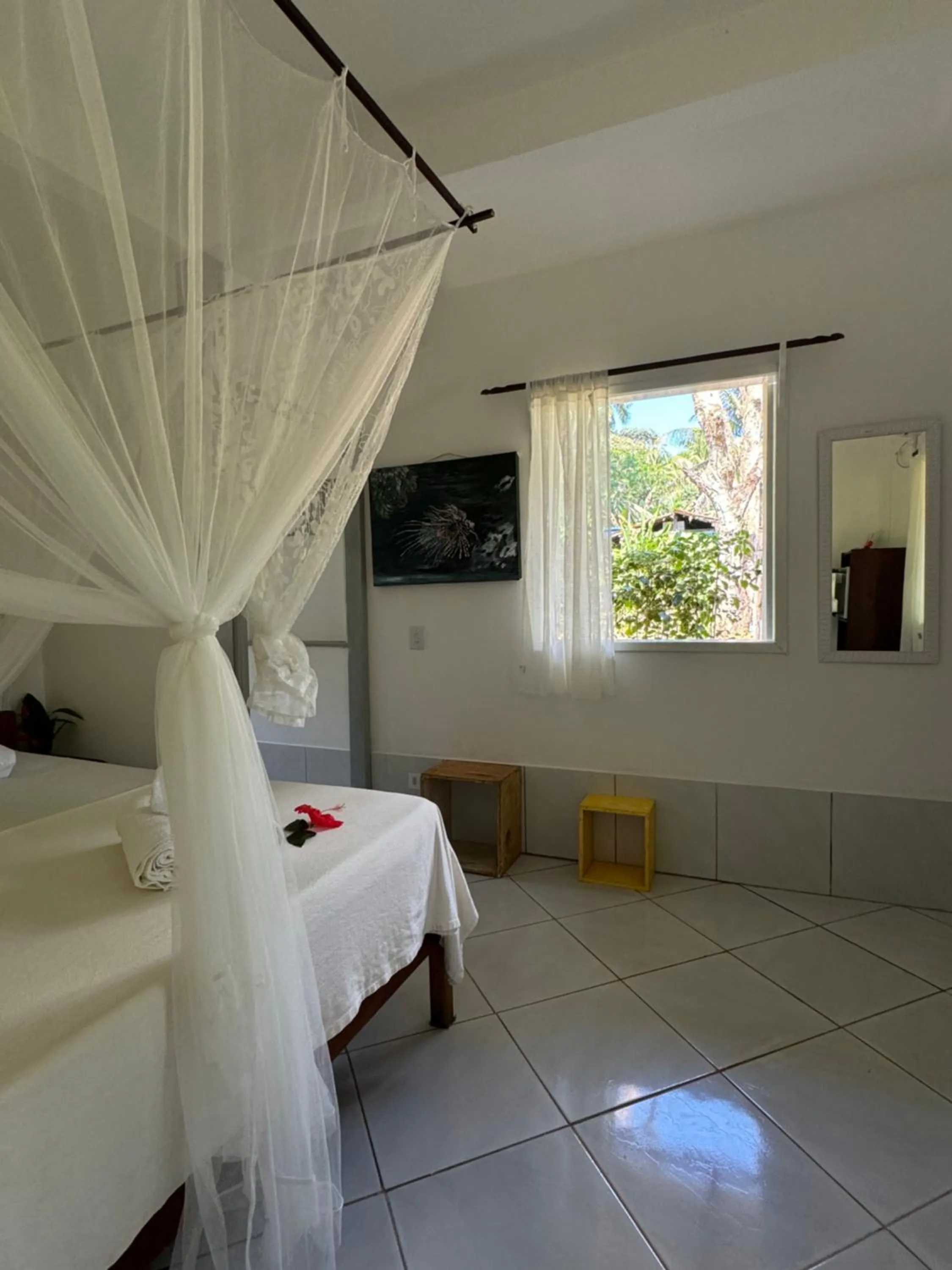 Photo of the whole room, Bed in Pousada Horizonte Azul
