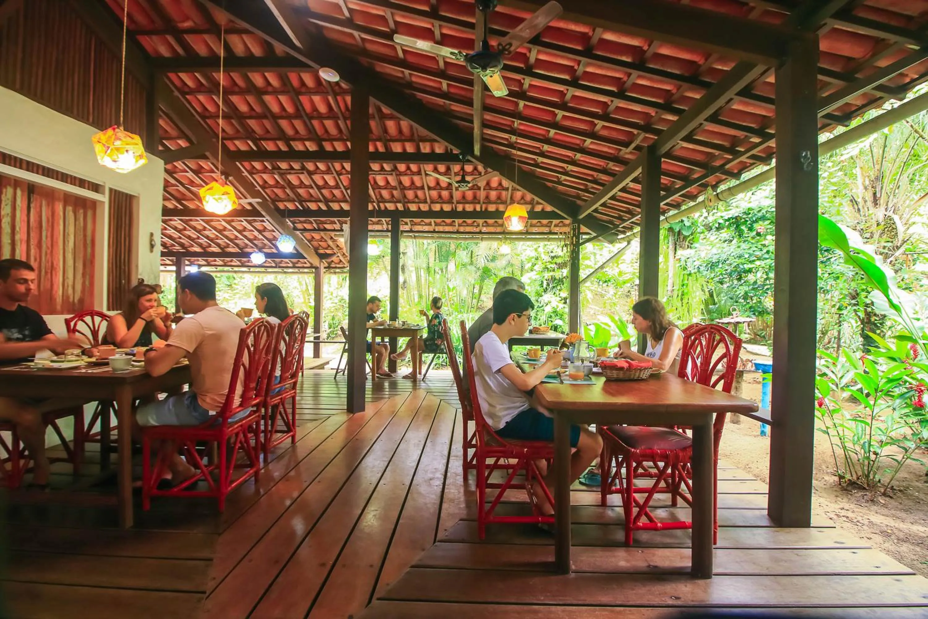 Breakfast in Pousada Horizonte Azul