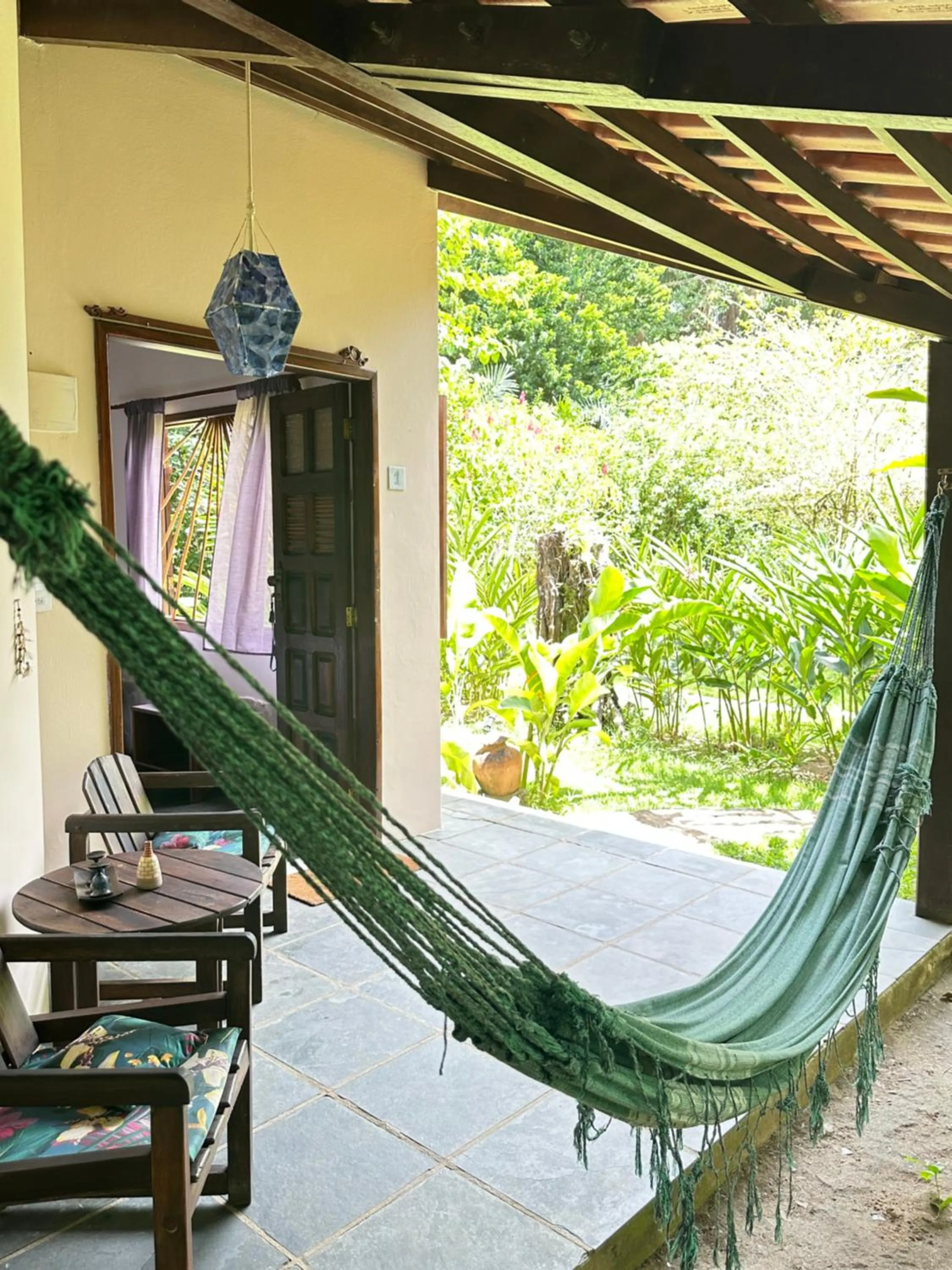Balcony/Terrace in Pousada Horizonte Azul