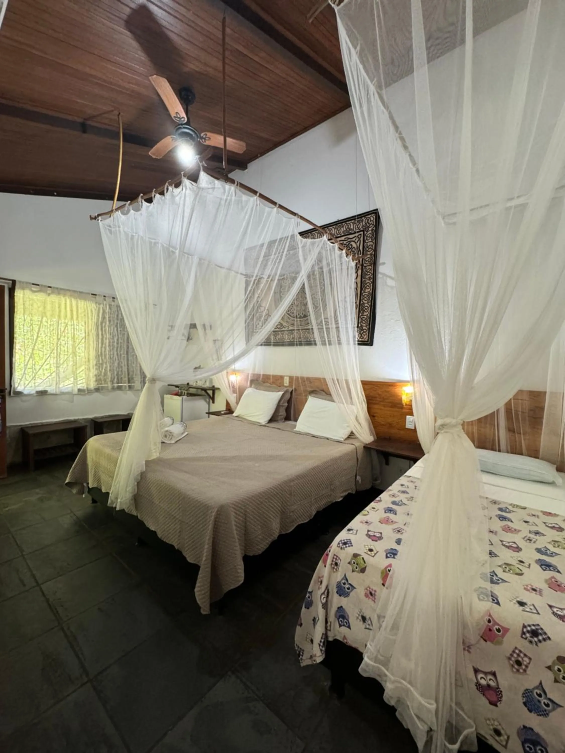 Photo of the whole room, Bed in Pousada Horizonte Azul