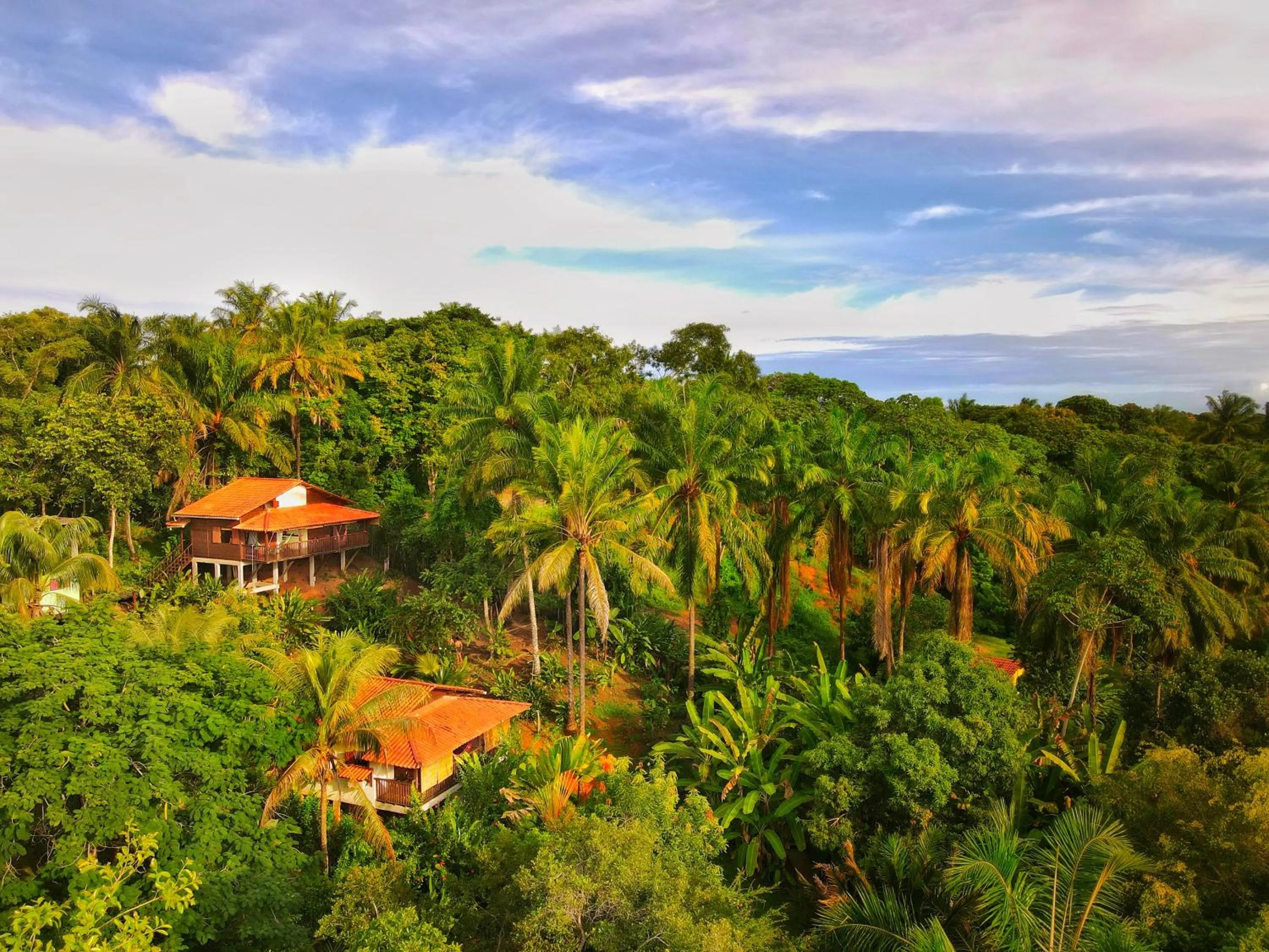 Bird's eye view in Pousada Horizonte Azul