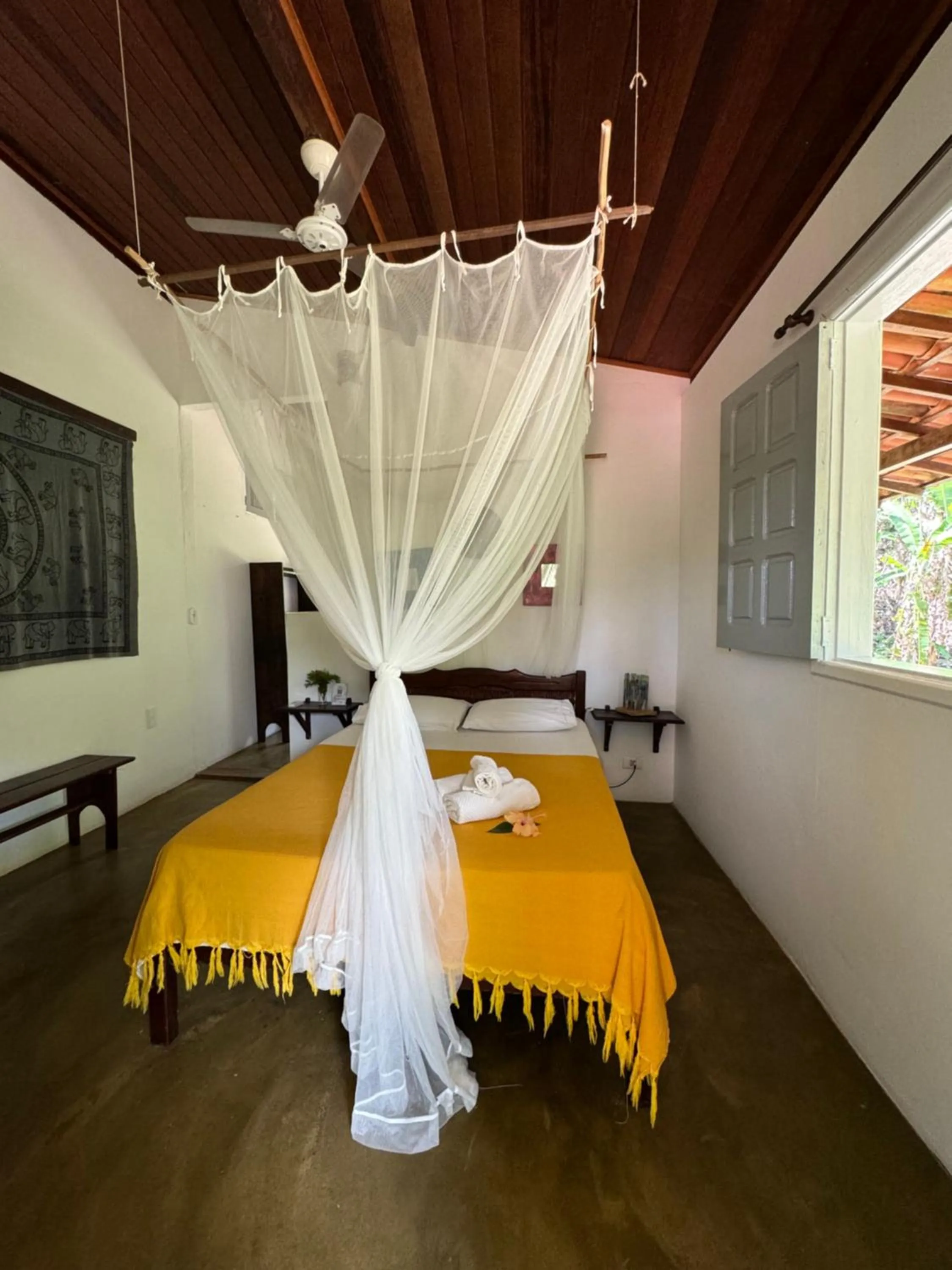 Photo of the whole room, Bed in Pousada Horizonte Azul