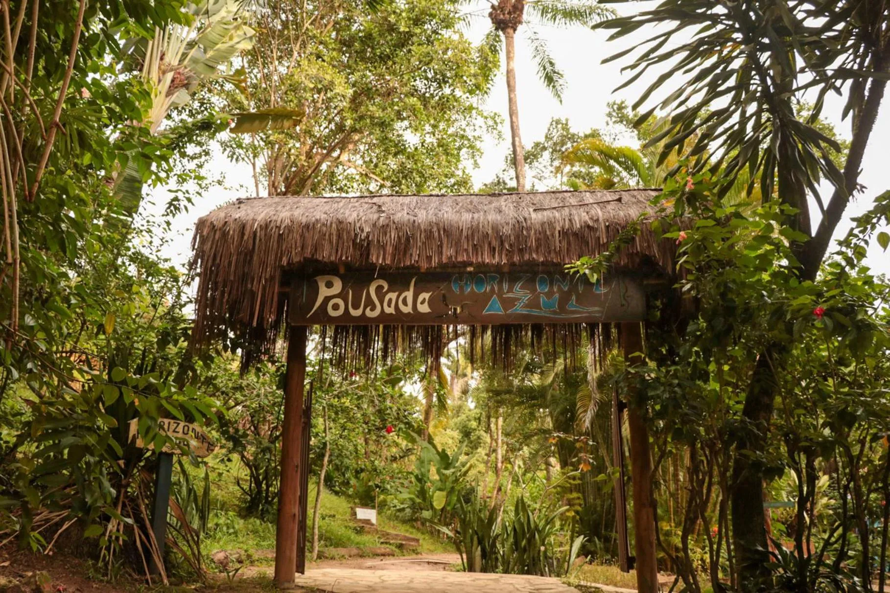 Facade/entrance in Pousada Horizonte Azul