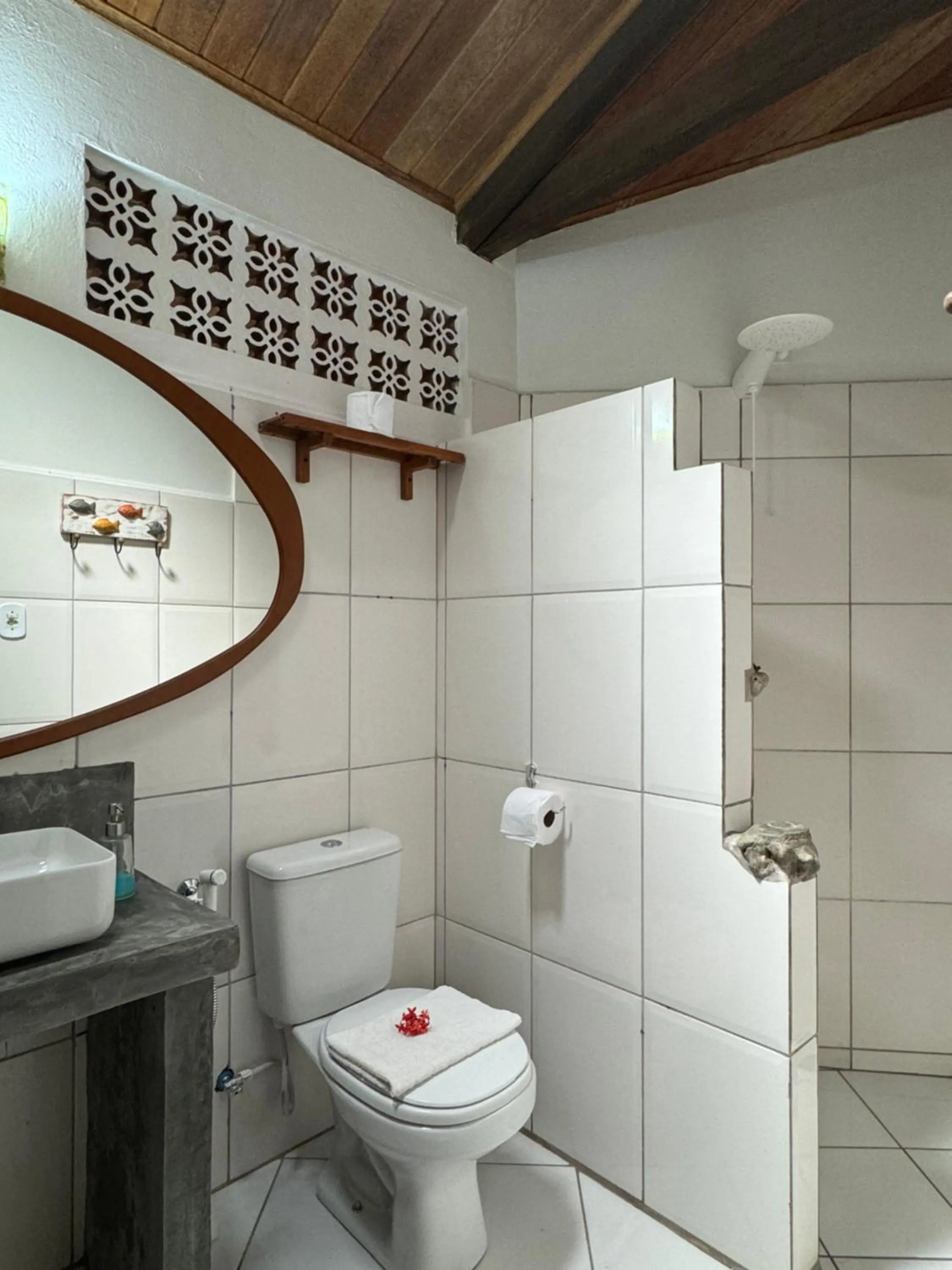 Shower in Pousada Horizonte Azul