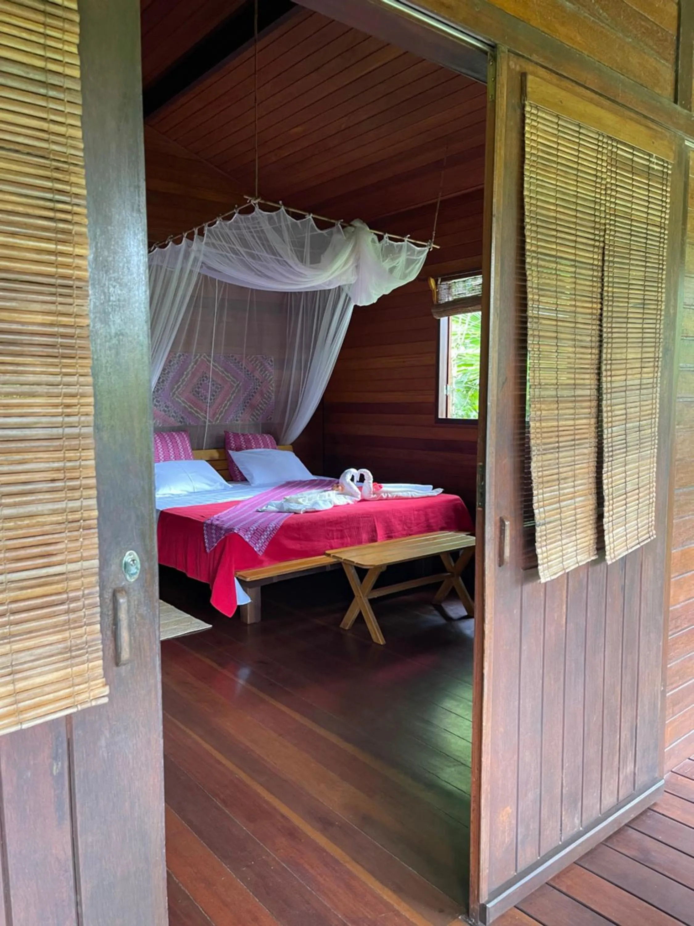 Photo of the whole room, Bed in Pousada Horizonte Azul