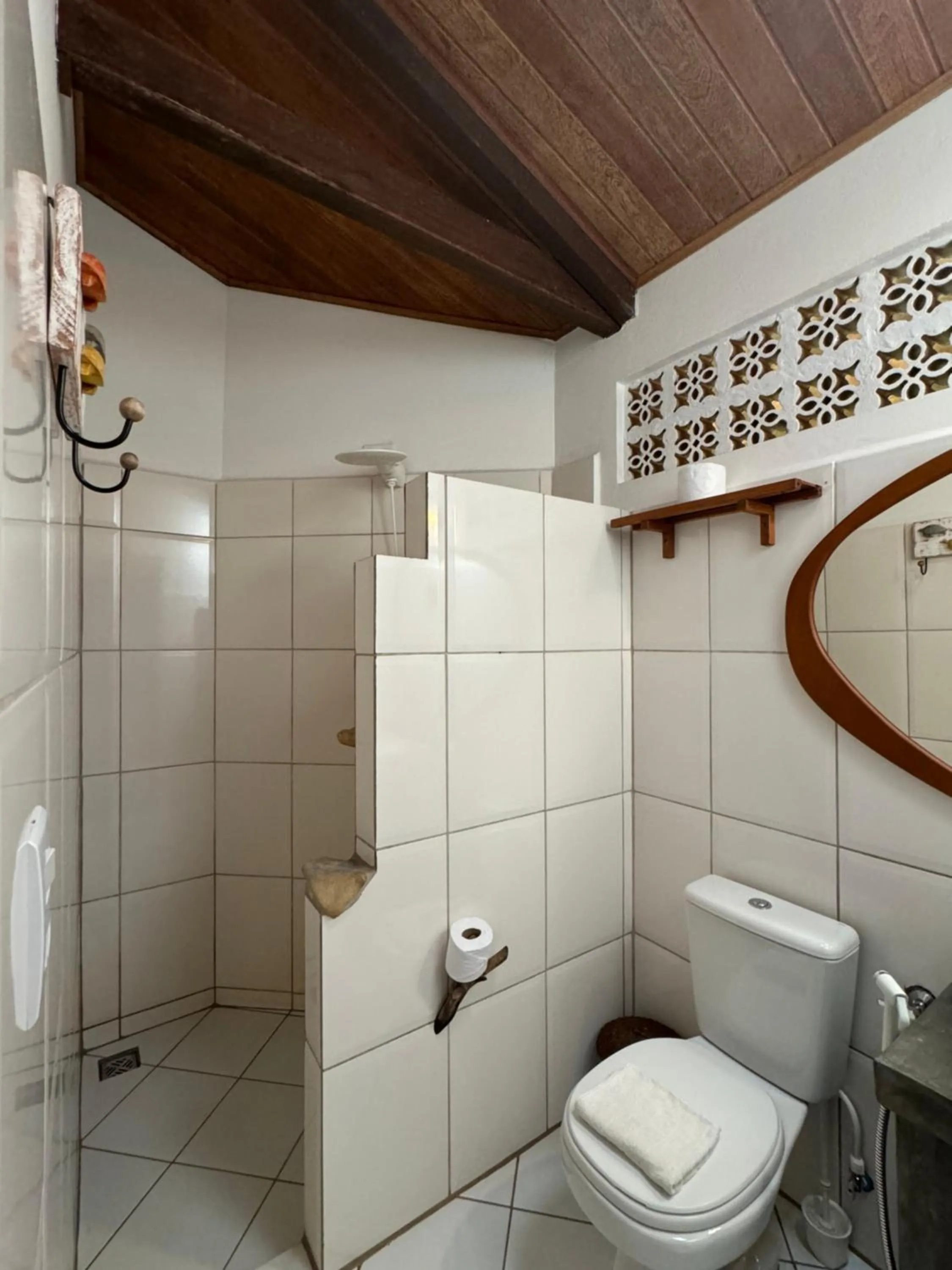 Bathroom in Pousada Horizonte Azul