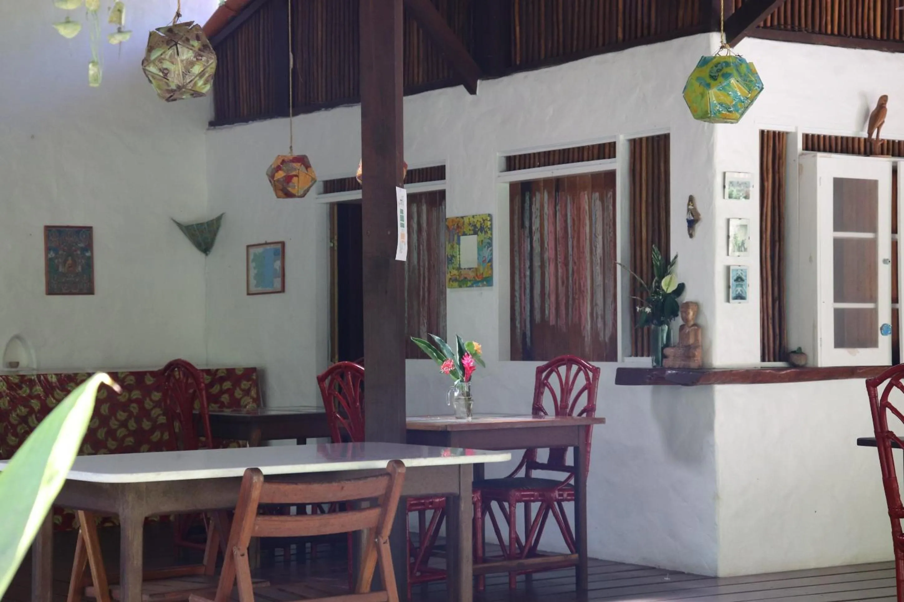 Restaurant/places to eat in Pousada Horizonte Azul