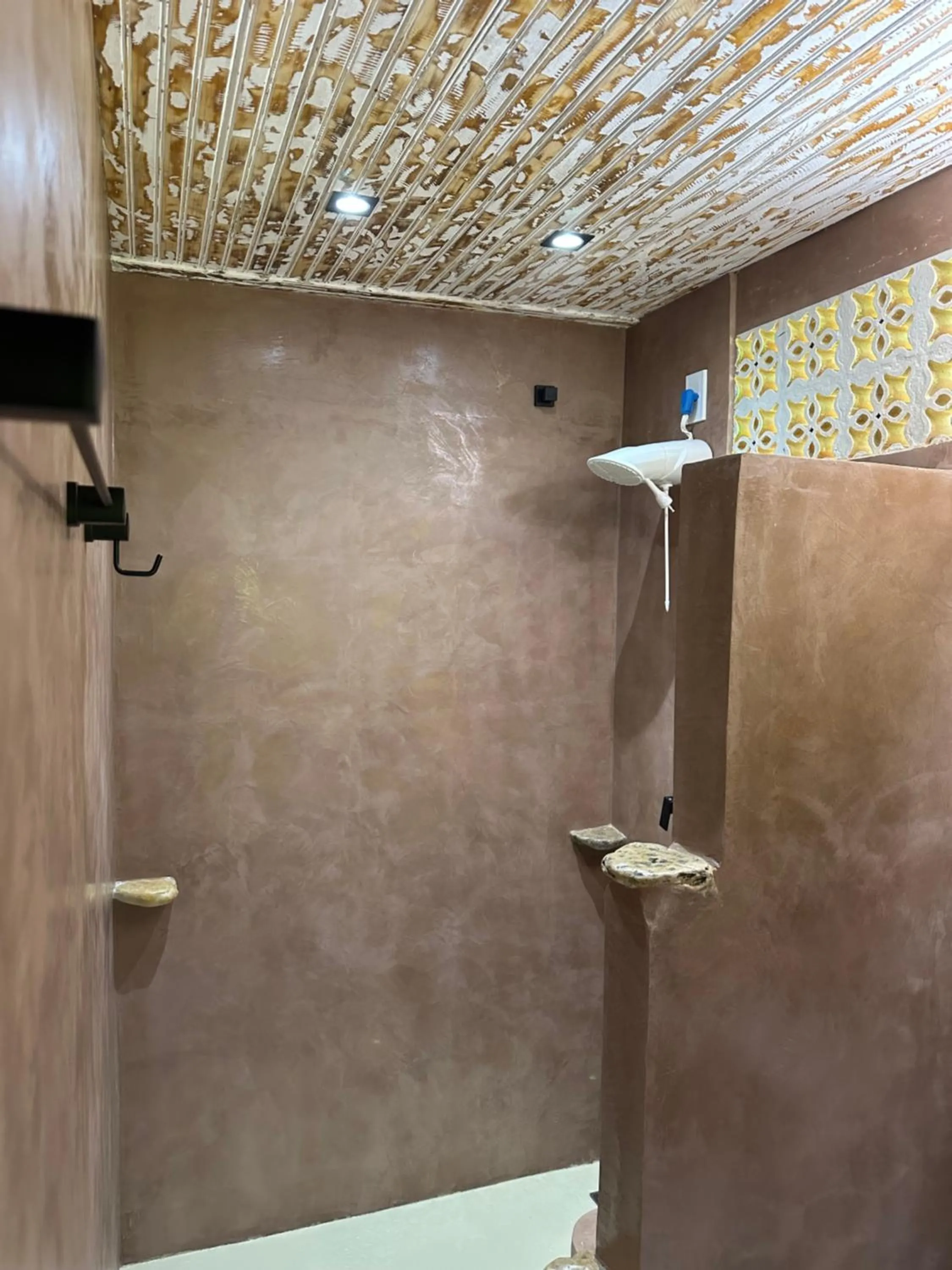 Bathroom in Pousada Horizonte Azul