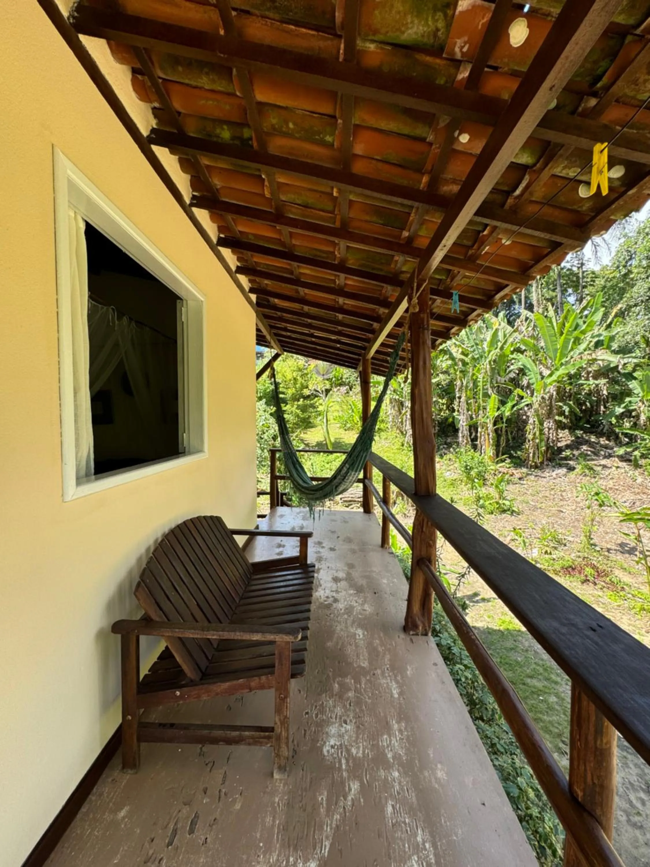 Balcony/Terrace in Pousada Horizonte Azul