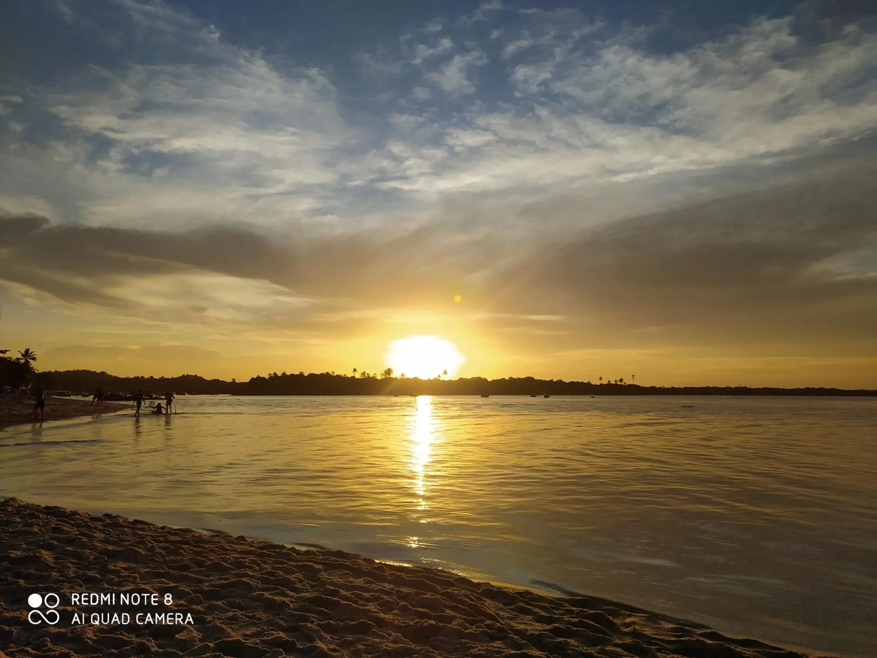 Beach in Pousada Horizonte Azul