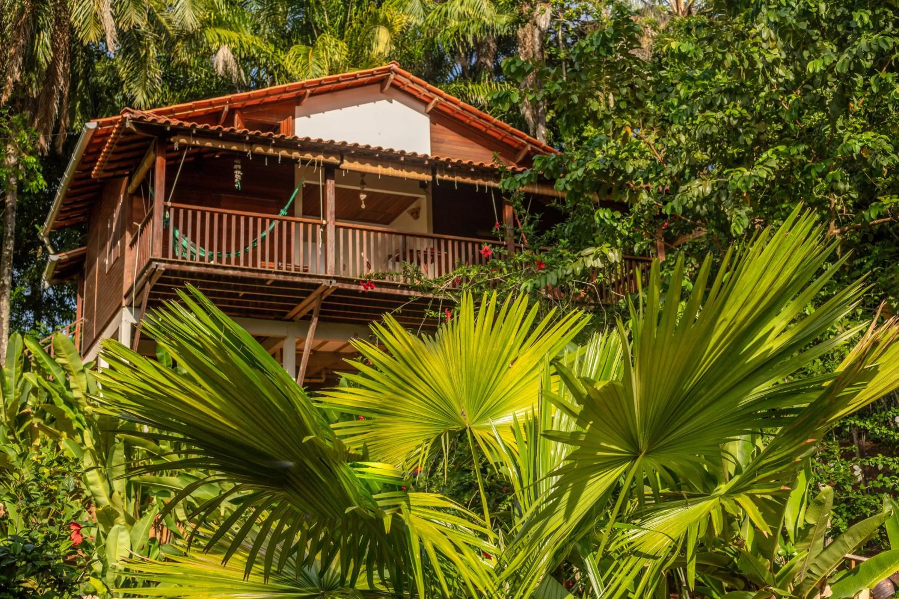 Photo of the whole room in Pousada Horizonte Azul