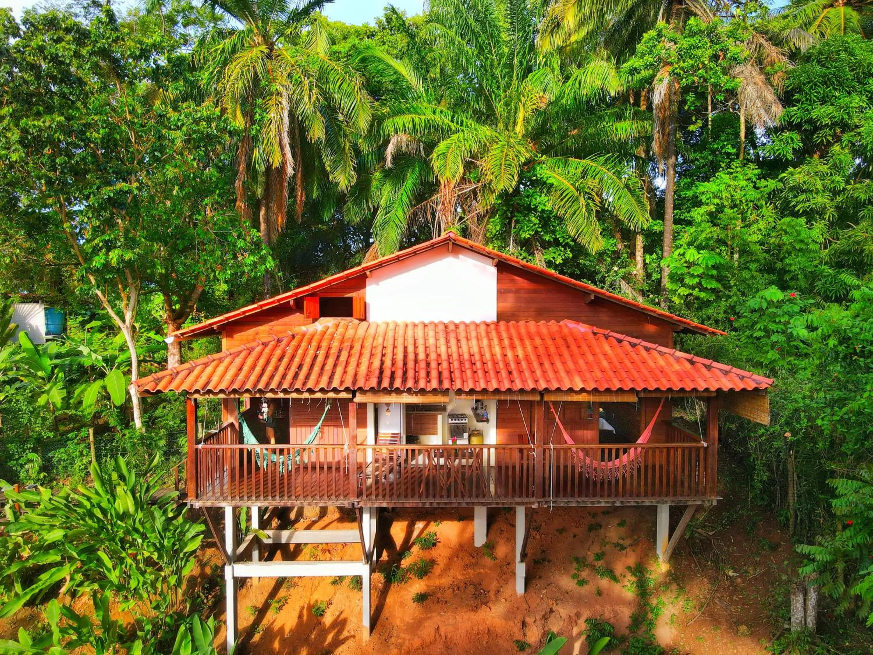 Photo of the whole room in Pousada Horizonte Azul