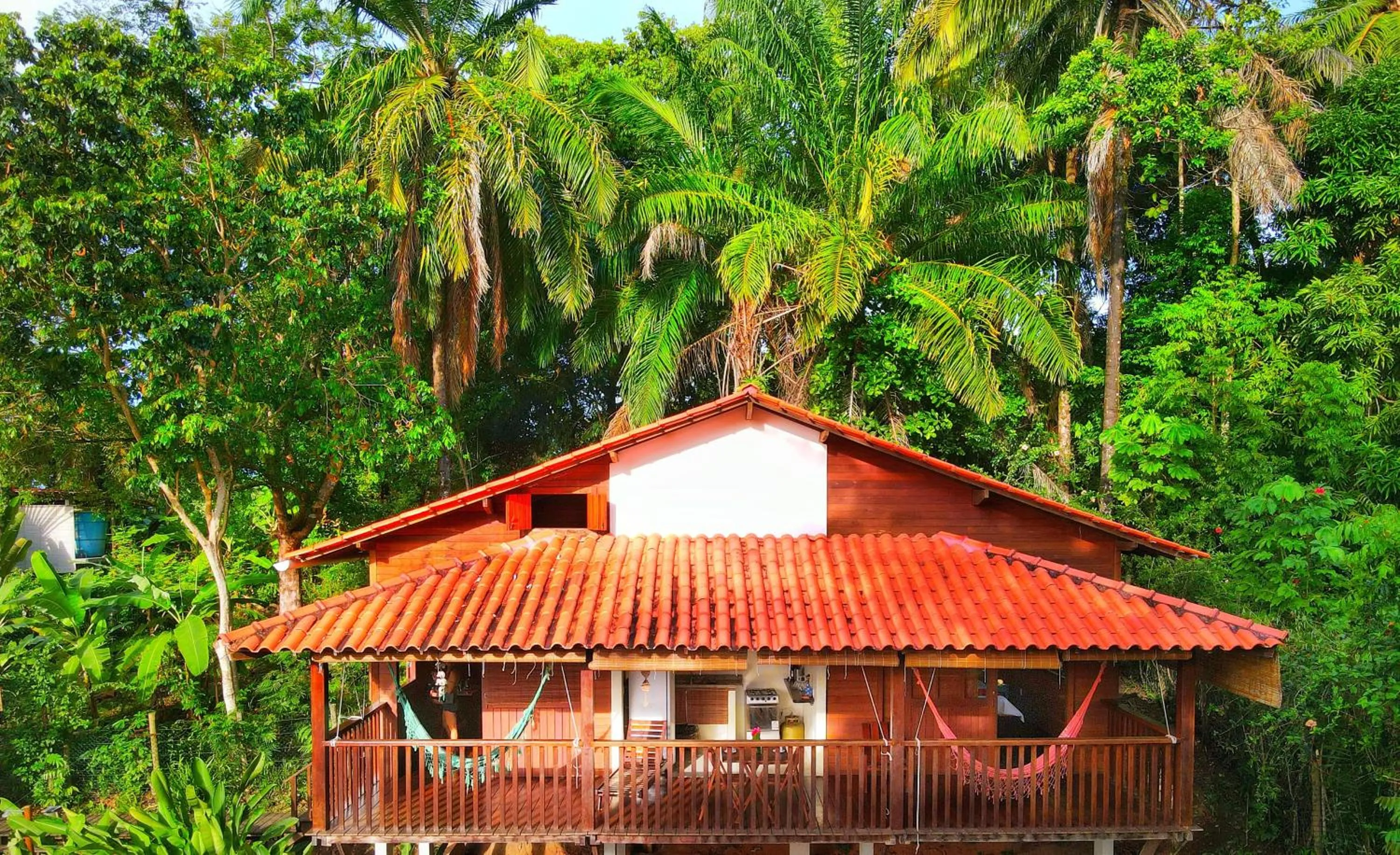 Bird's eye view in Pousada Horizonte Azul
