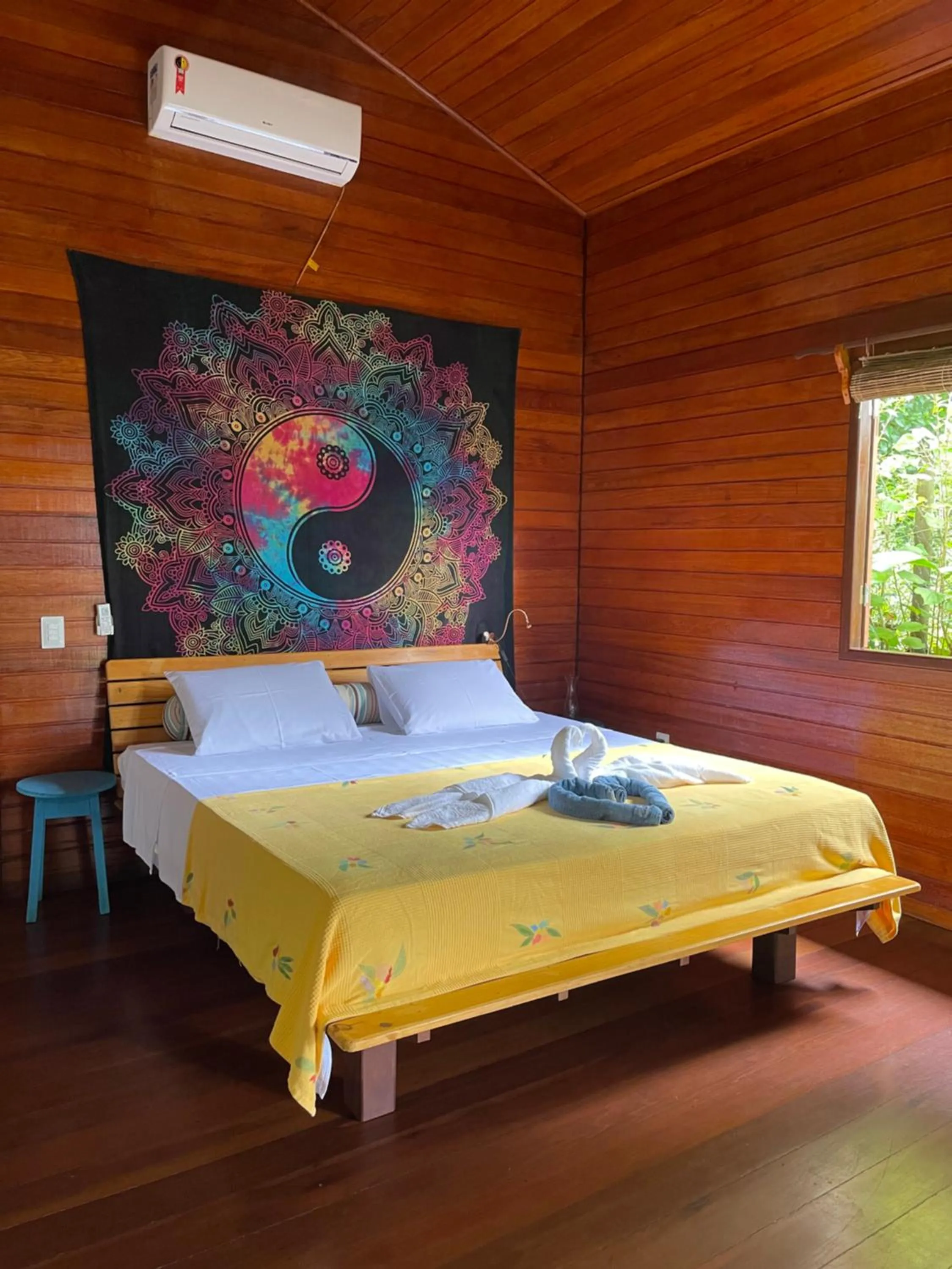 Photo of the whole room, Bed in Pousada Horizonte Azul