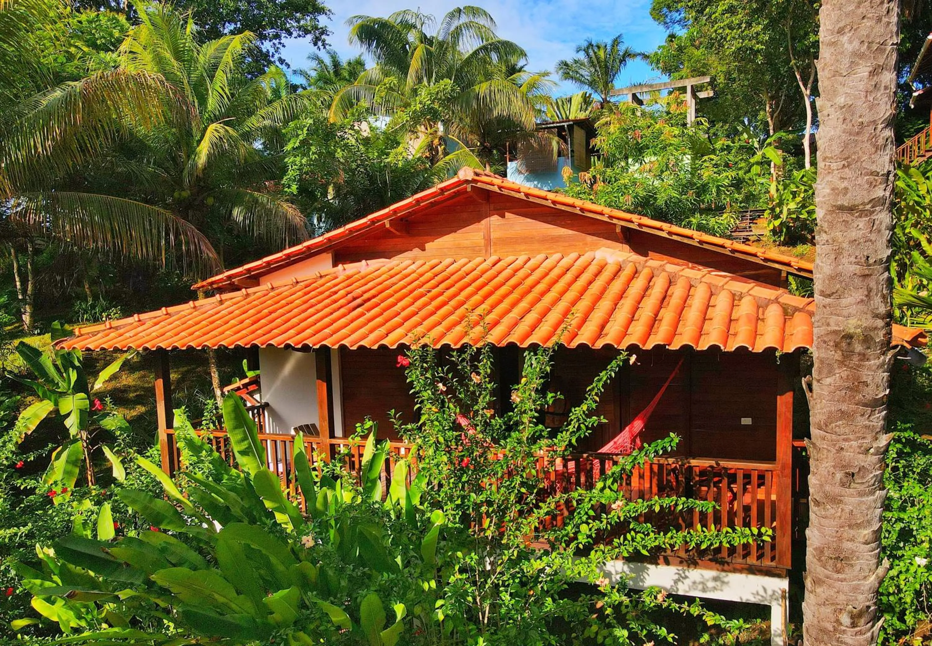 Photo of the whole room in Pousada Horizonte Azul