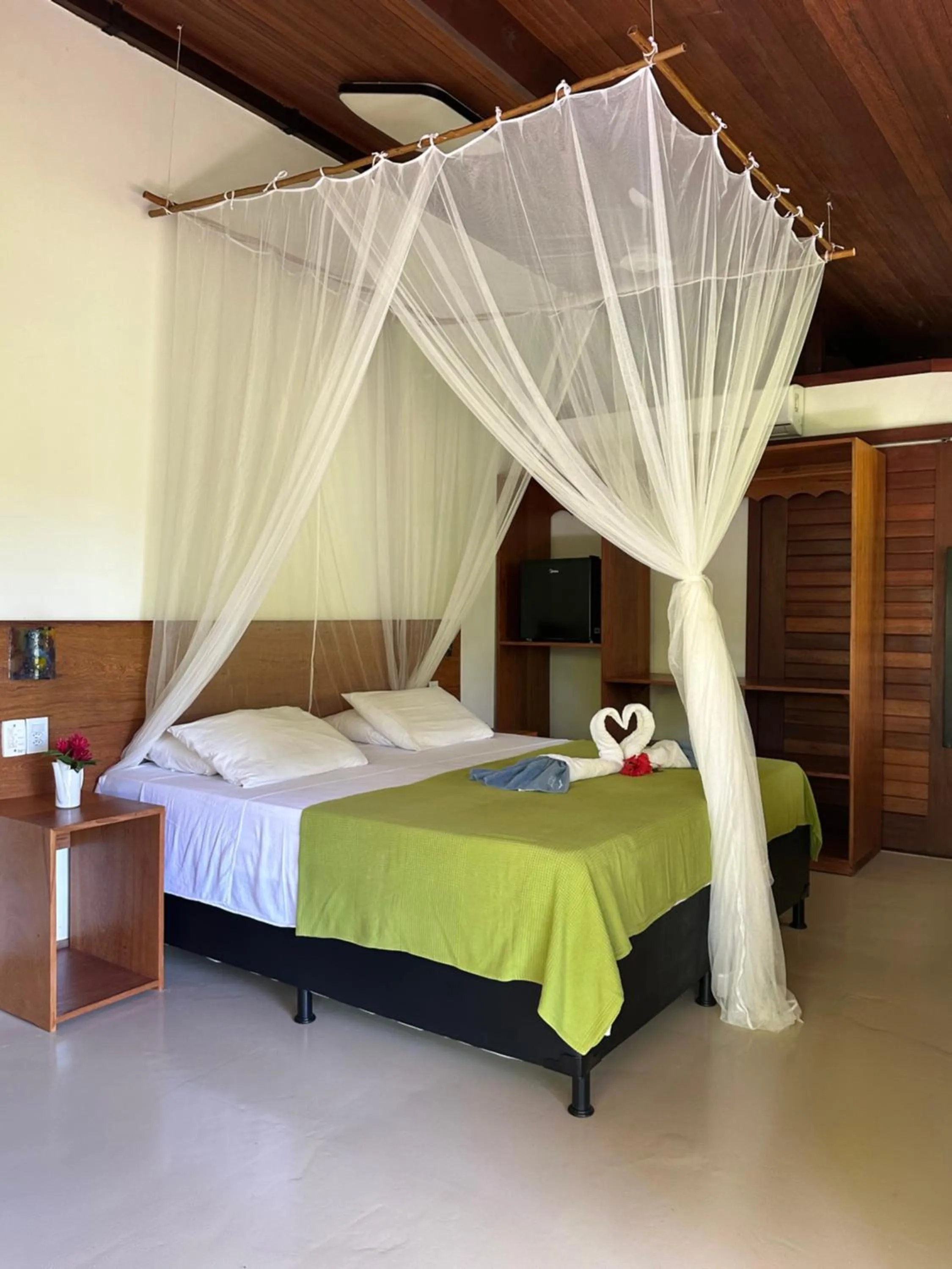 Photo of the whole room, Bed in Pousada Horizonte Azul