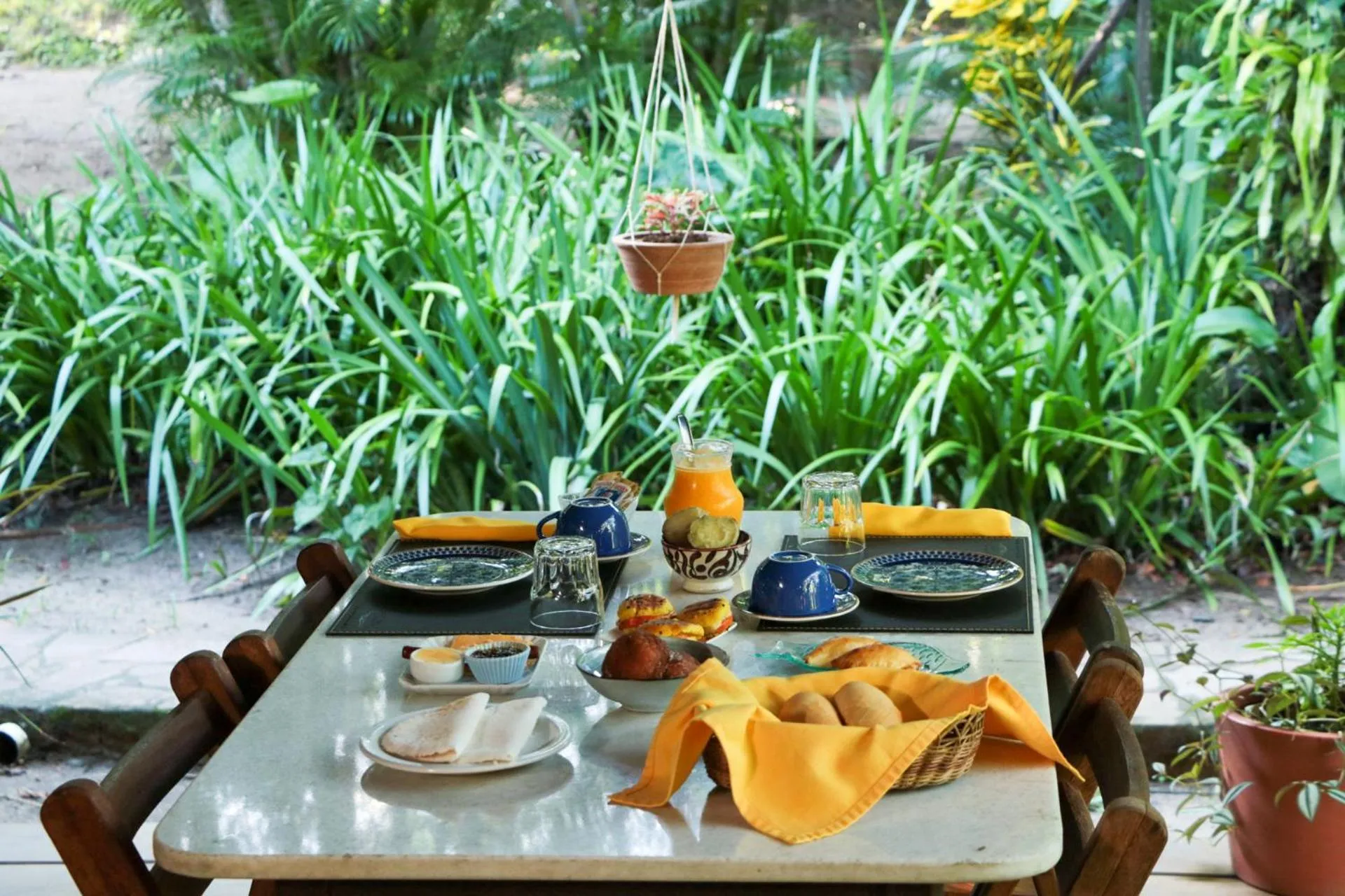 Breakfast in Pousada Horizonte Azul