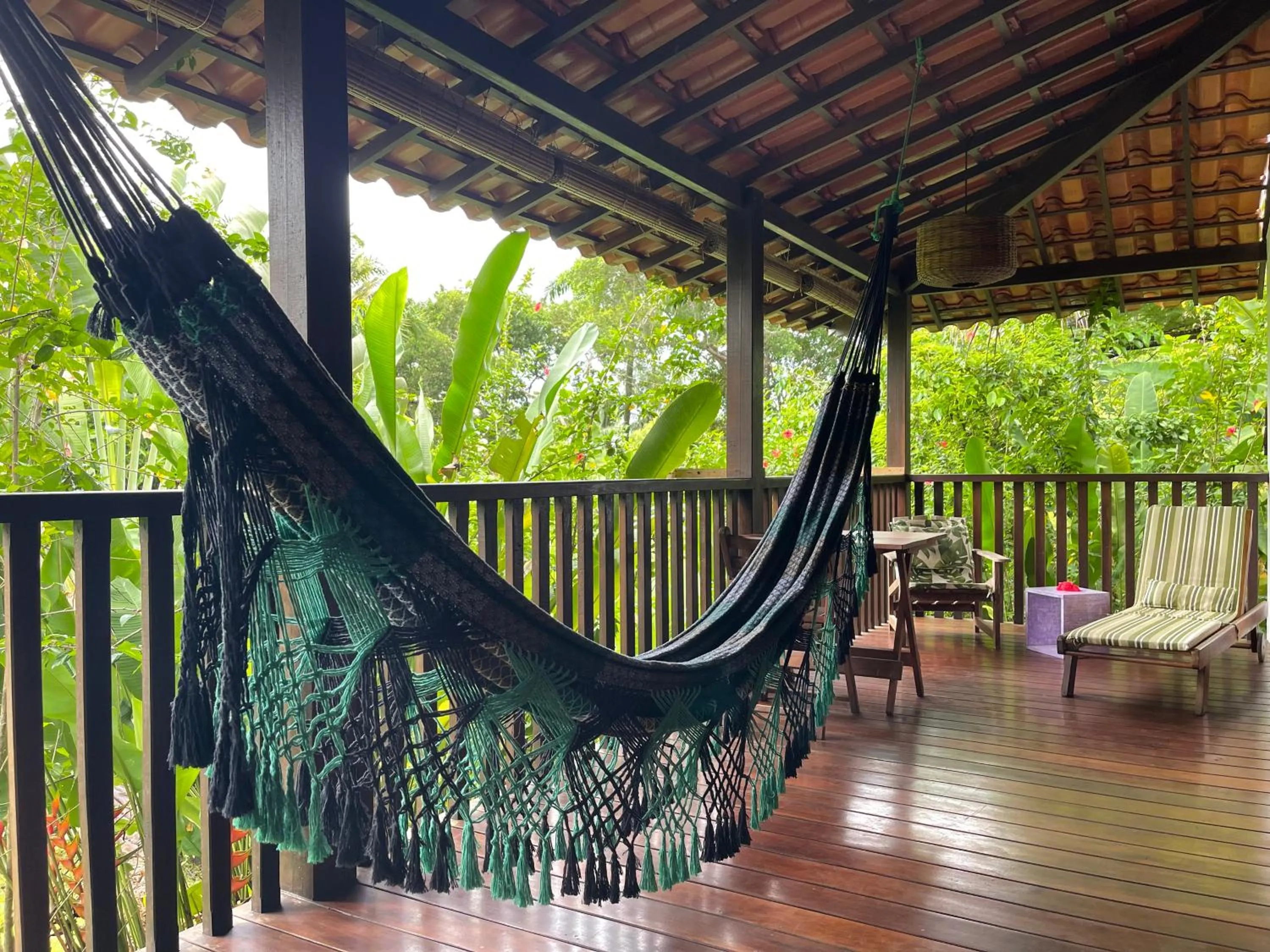 Patio in Pousada Horizonte Azul