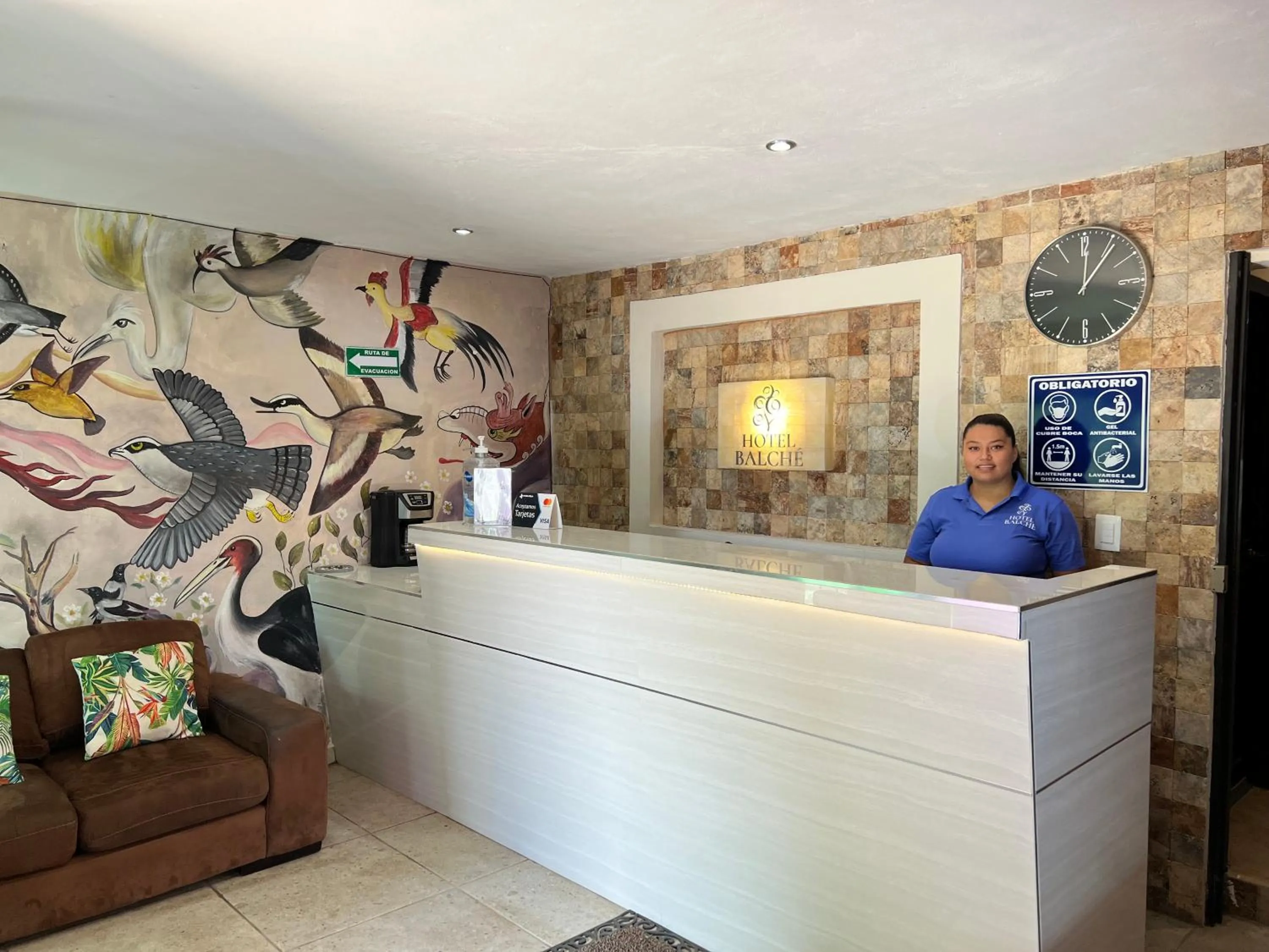 Staff in Hotel Balché