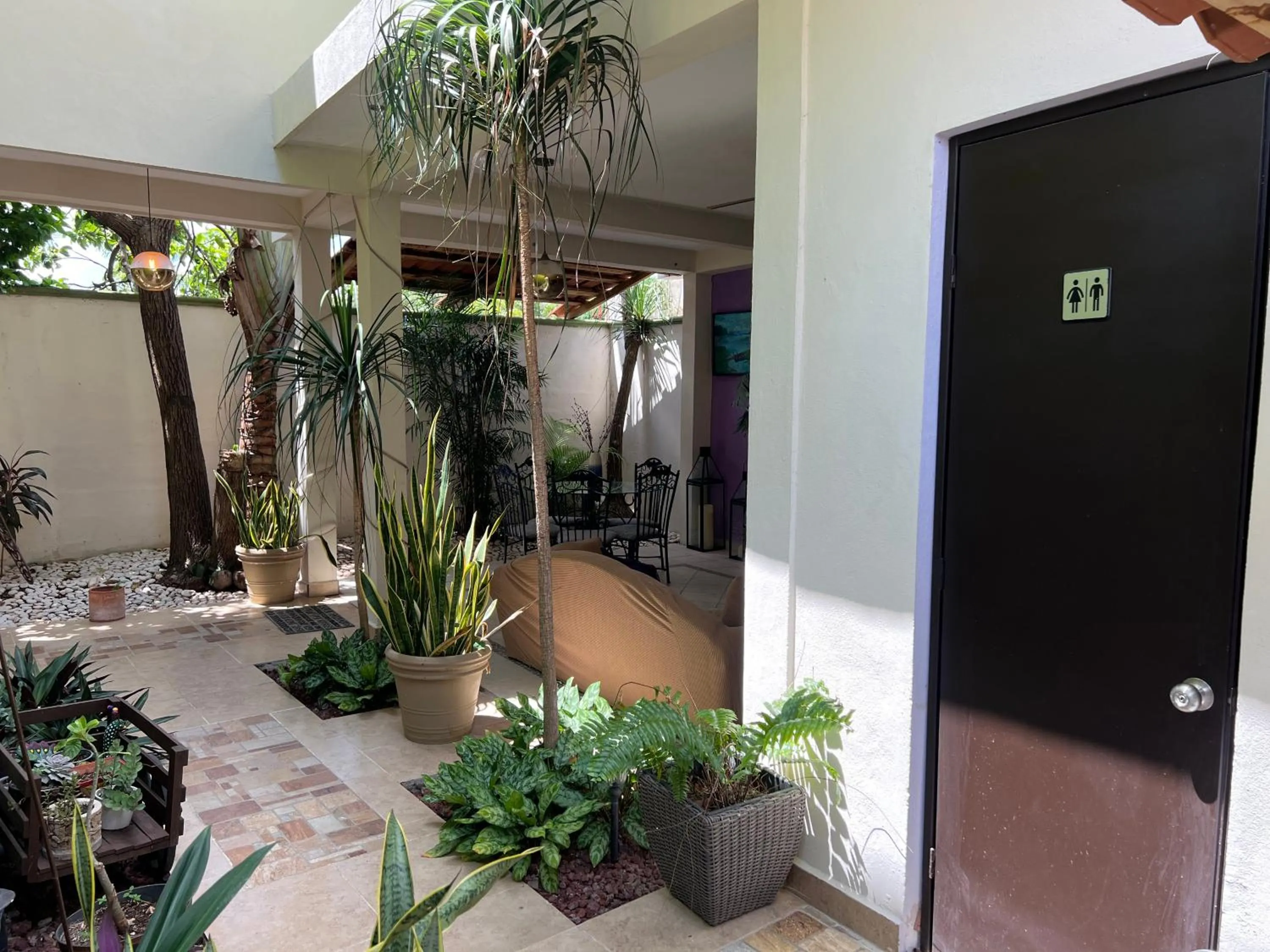 Garden in Hotel Balché