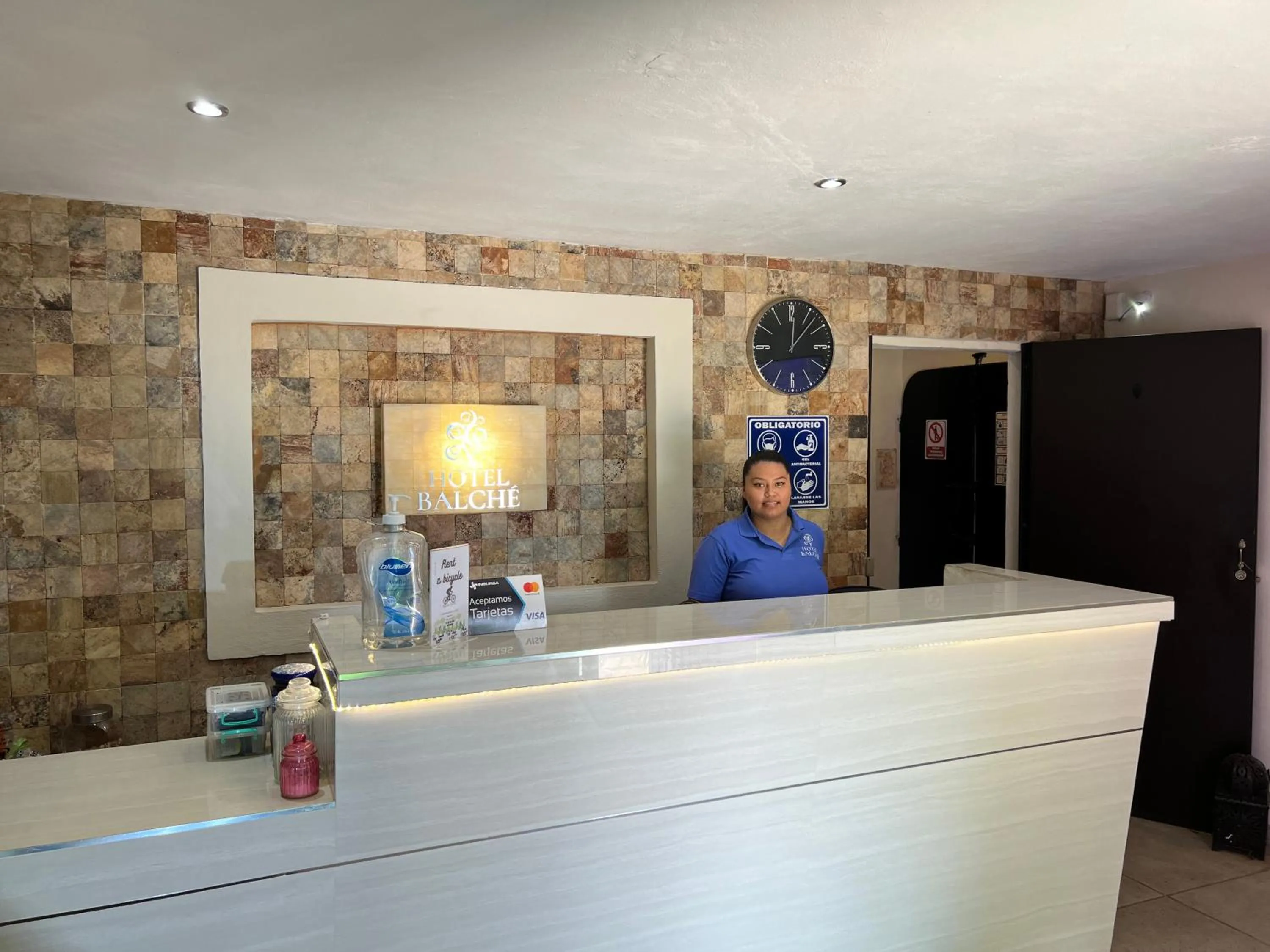 Staff in Hotel Balché