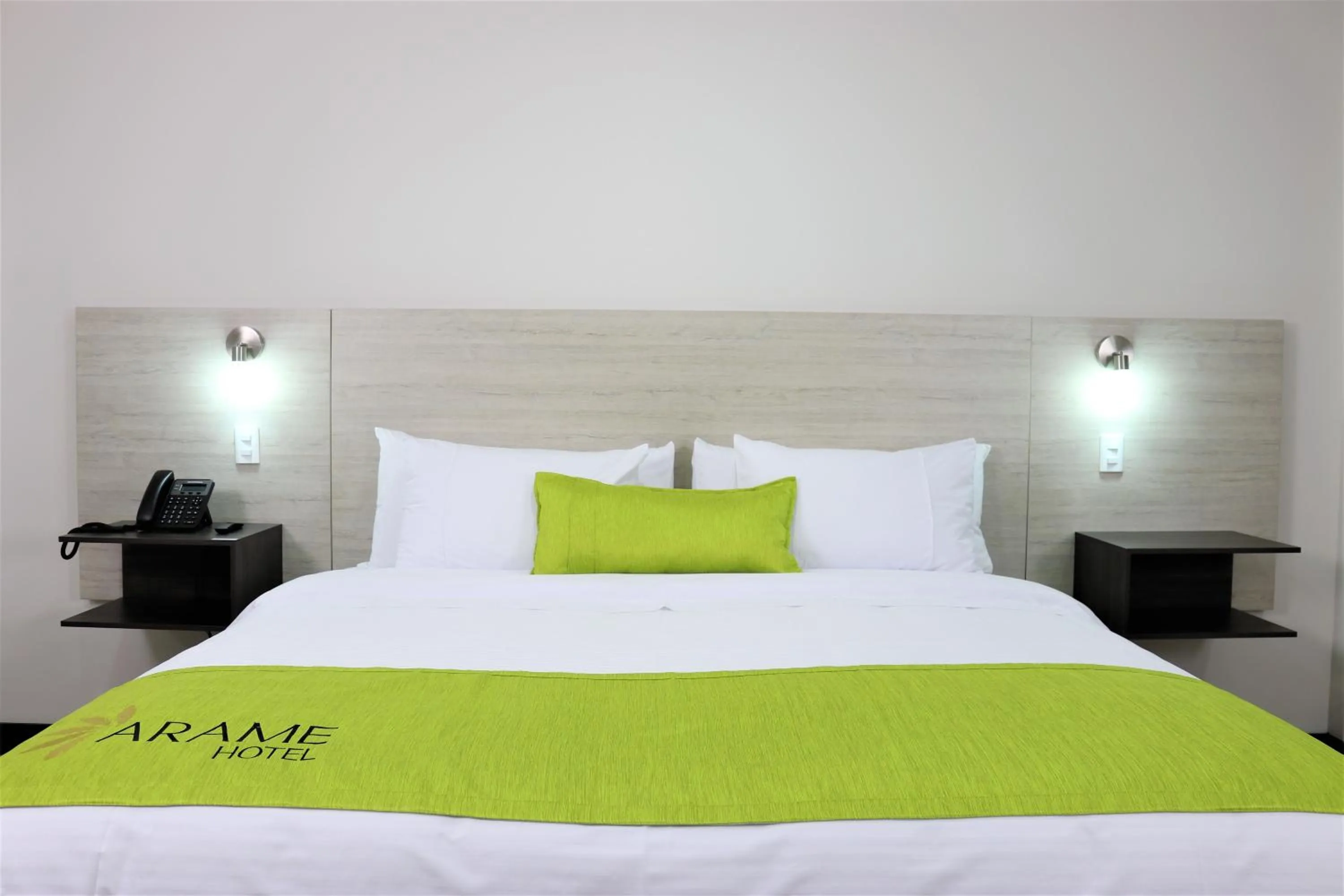 Bed in Arame Hotel