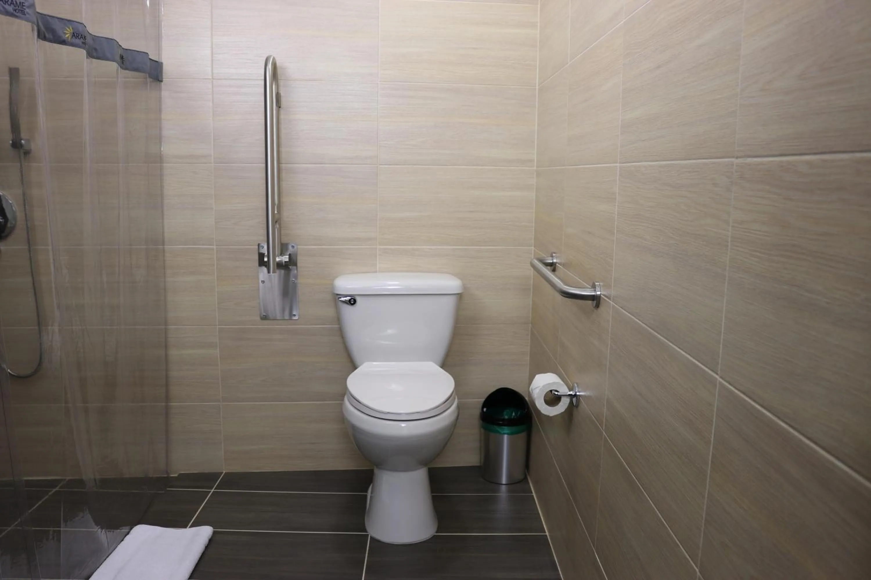 Toilet in Arame Hotel