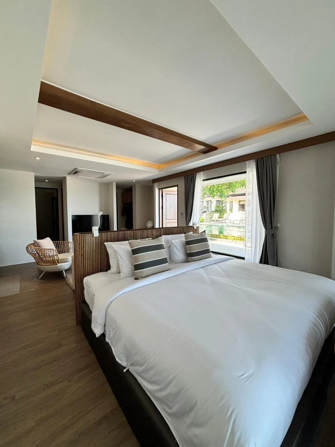 Bedroom, Bed in Punnpreeda Beach Resort - SHA Plus Certified