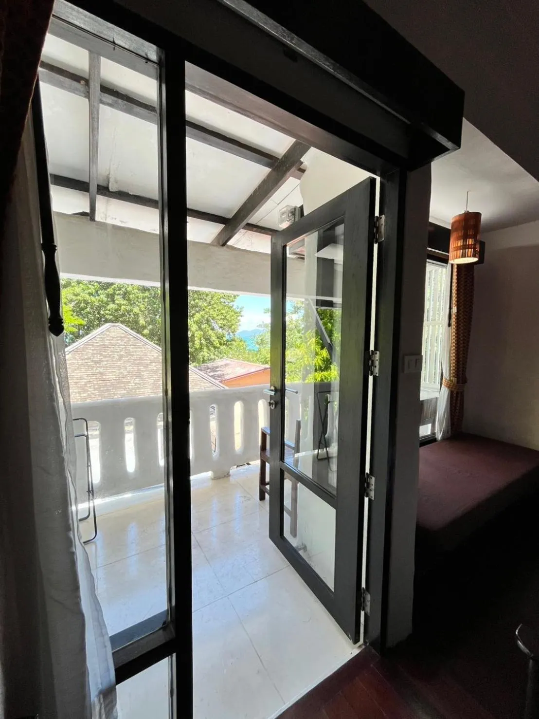 Balcony/Terrace in Punnpreeda Beach Resort - SHA Plus Certified