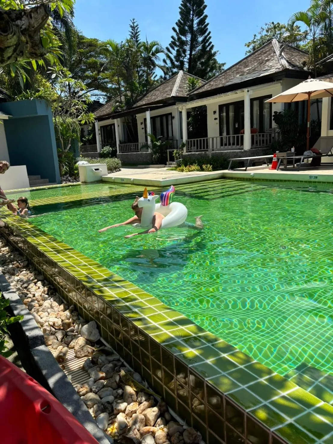 Swimming pool in Punnpreeda Beach Resort - SHA Plus Certified