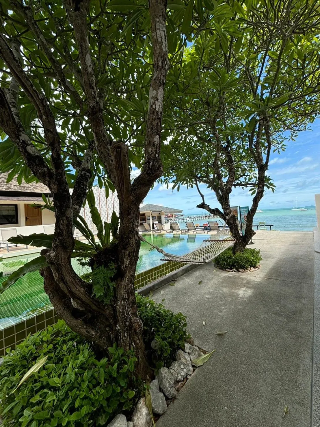 Natural landscape in Punnpreeda Beach Resort - SHA Plus Certified