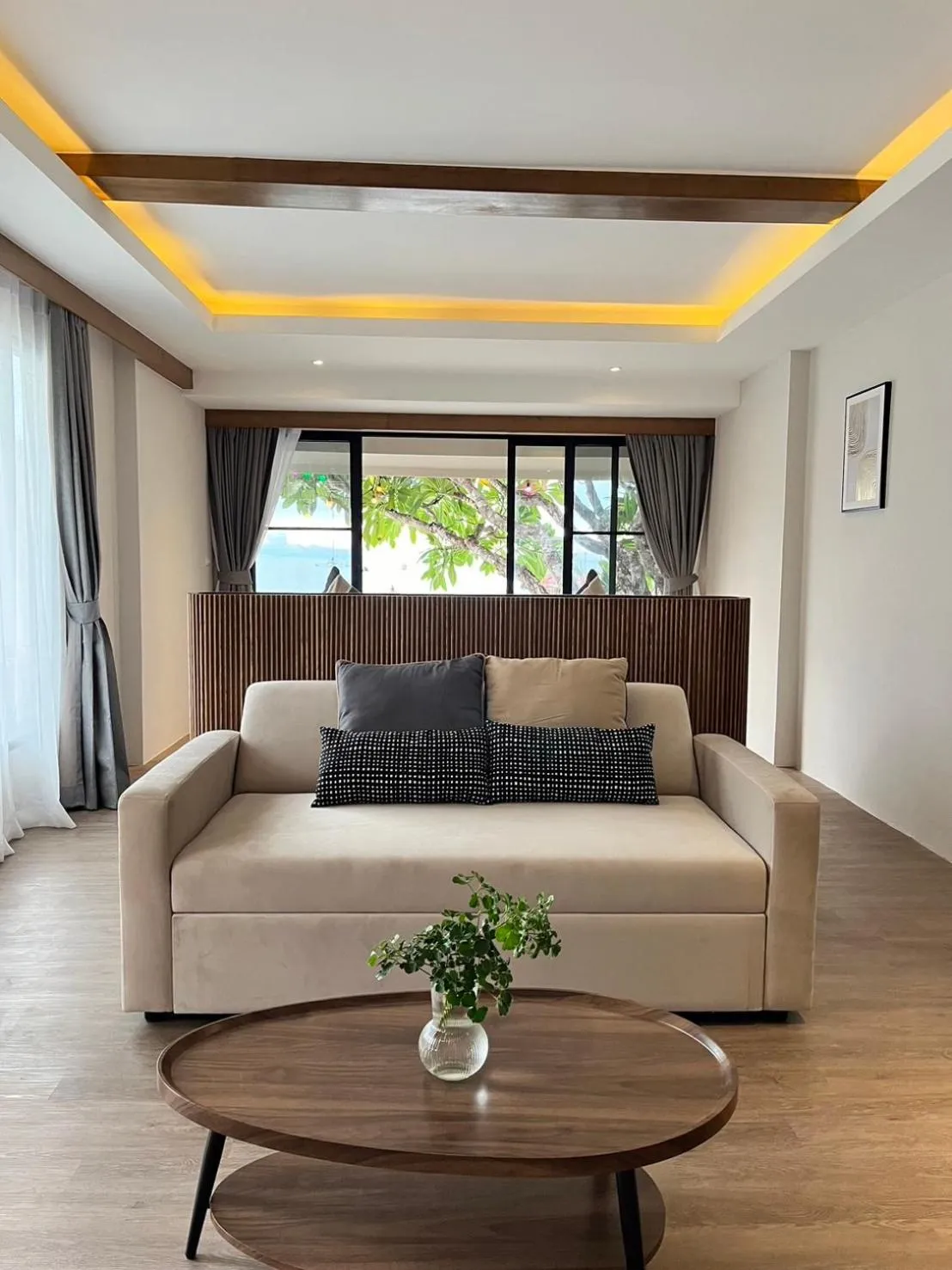 Seating area in Punnpreeda Beach Resort - SHA Plus Certified