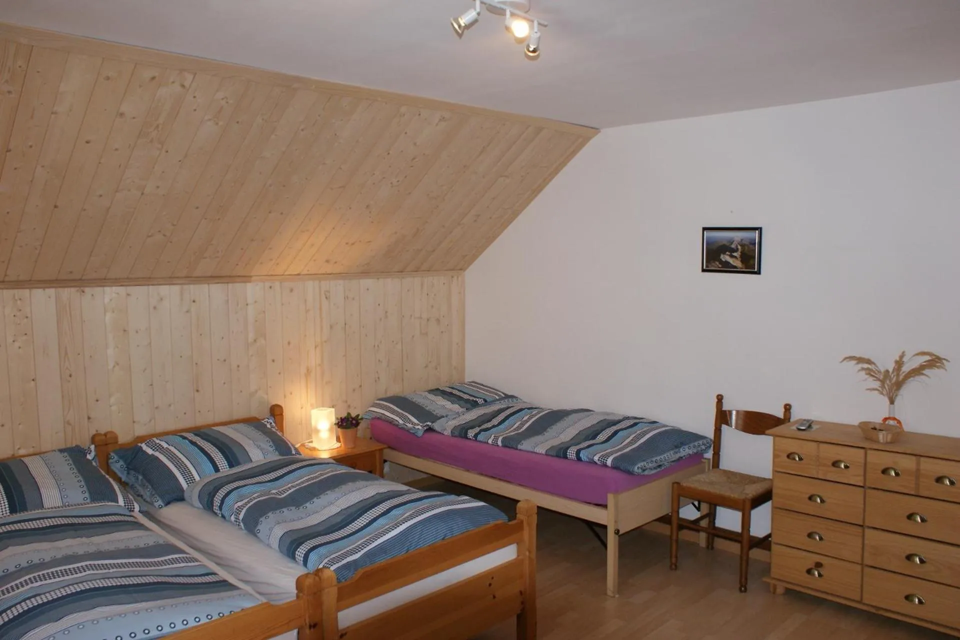 Bed in Gasthaus Waldheim