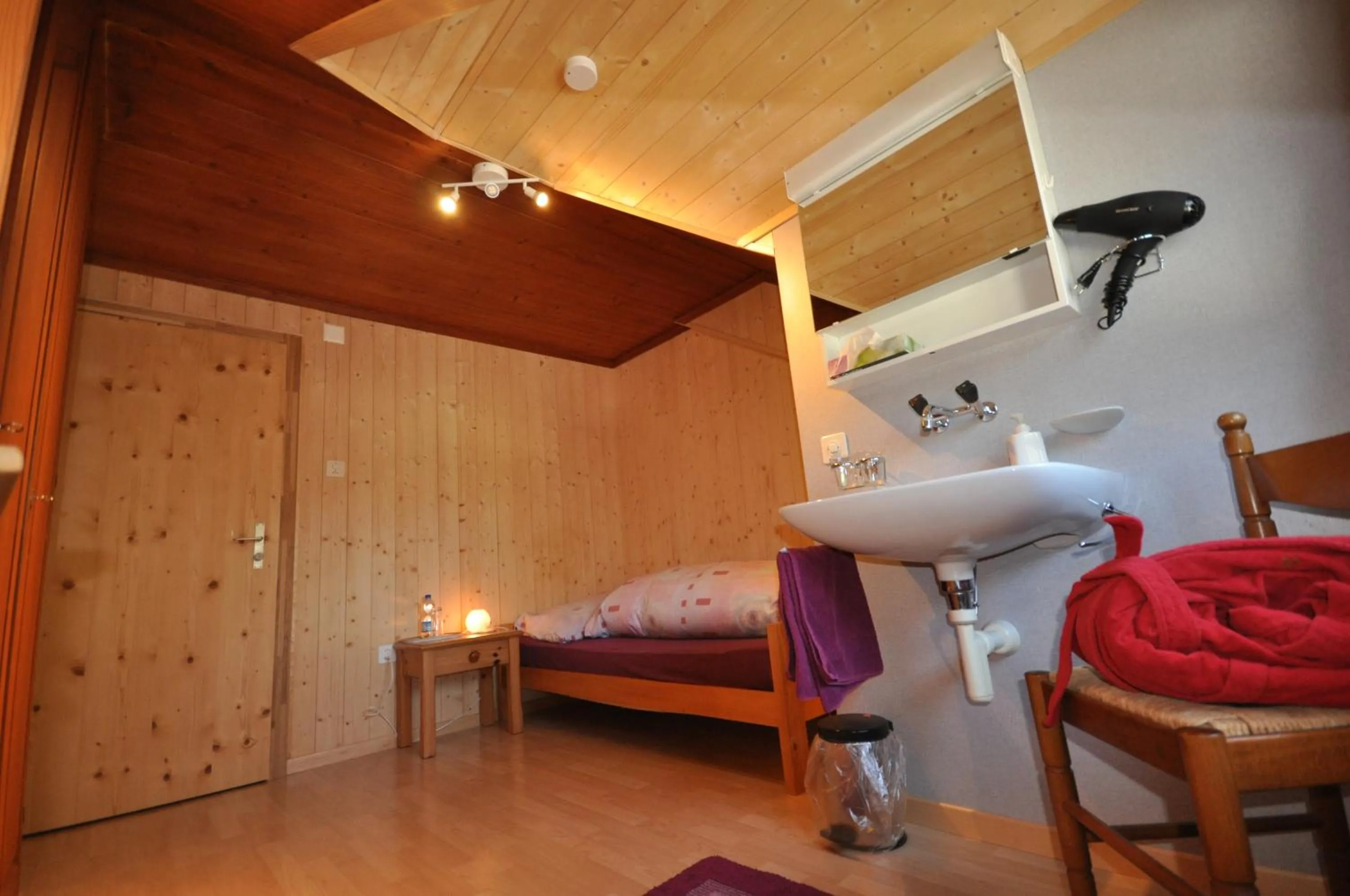 Bed in Gasthaus Waldheim