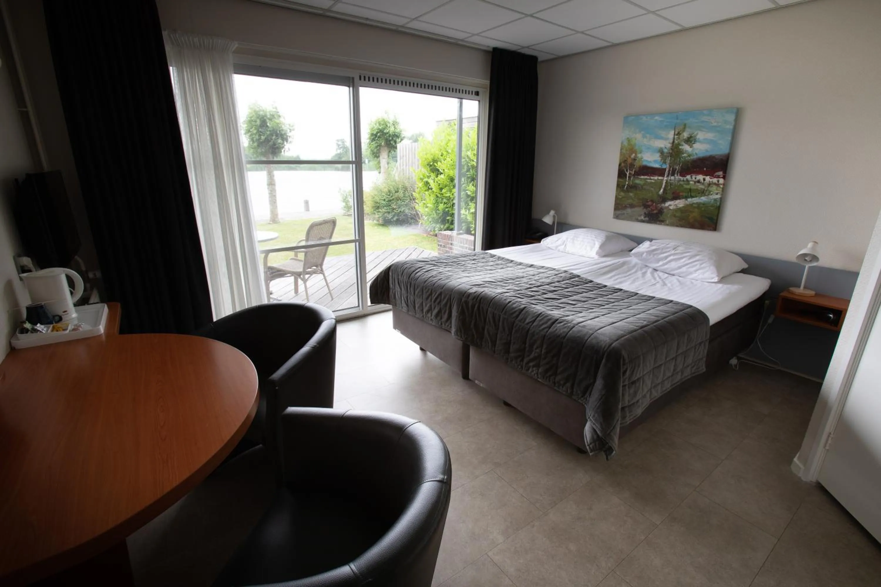 Bed in Hotel Princenhof