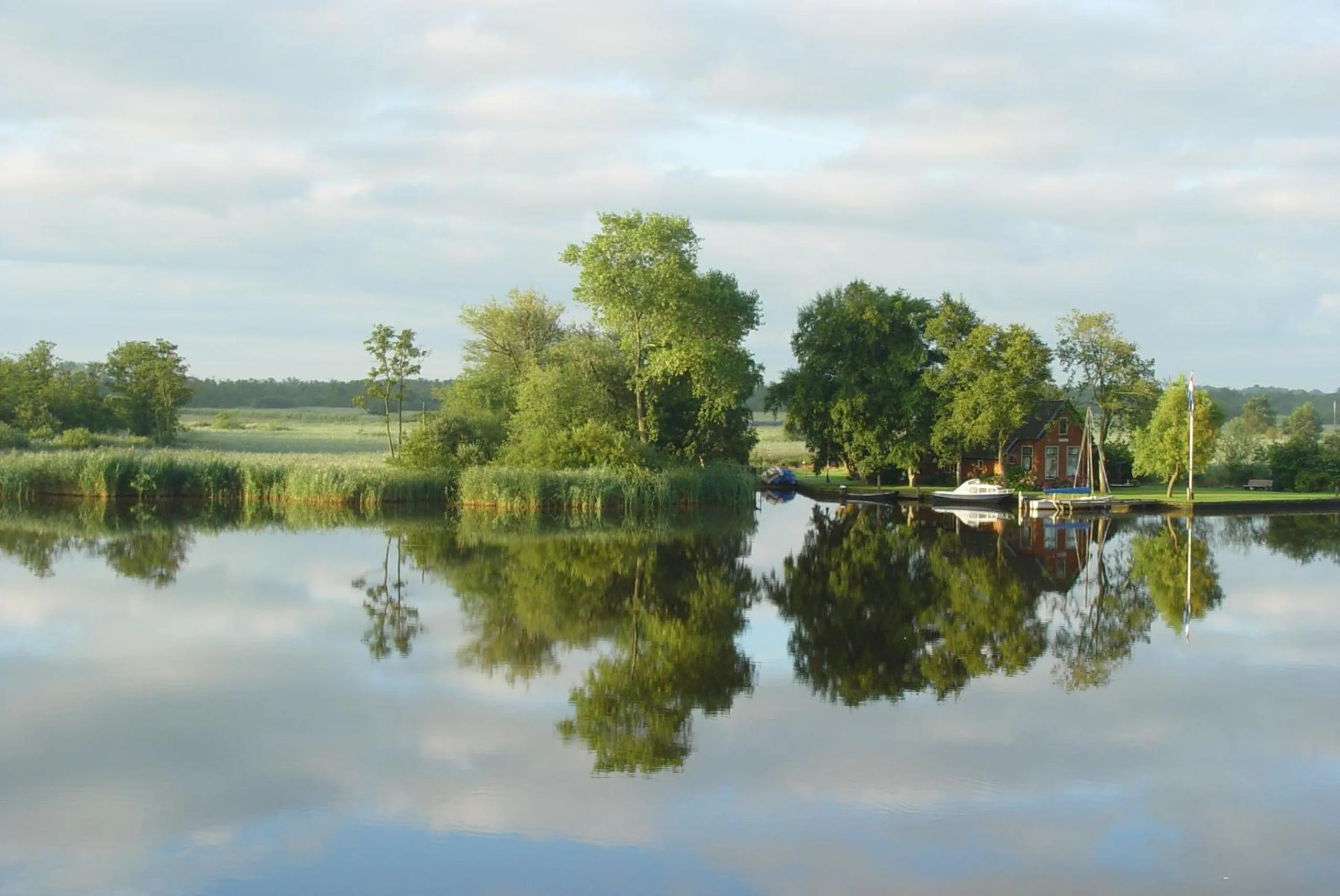 Lake view in Hotel Princenhof