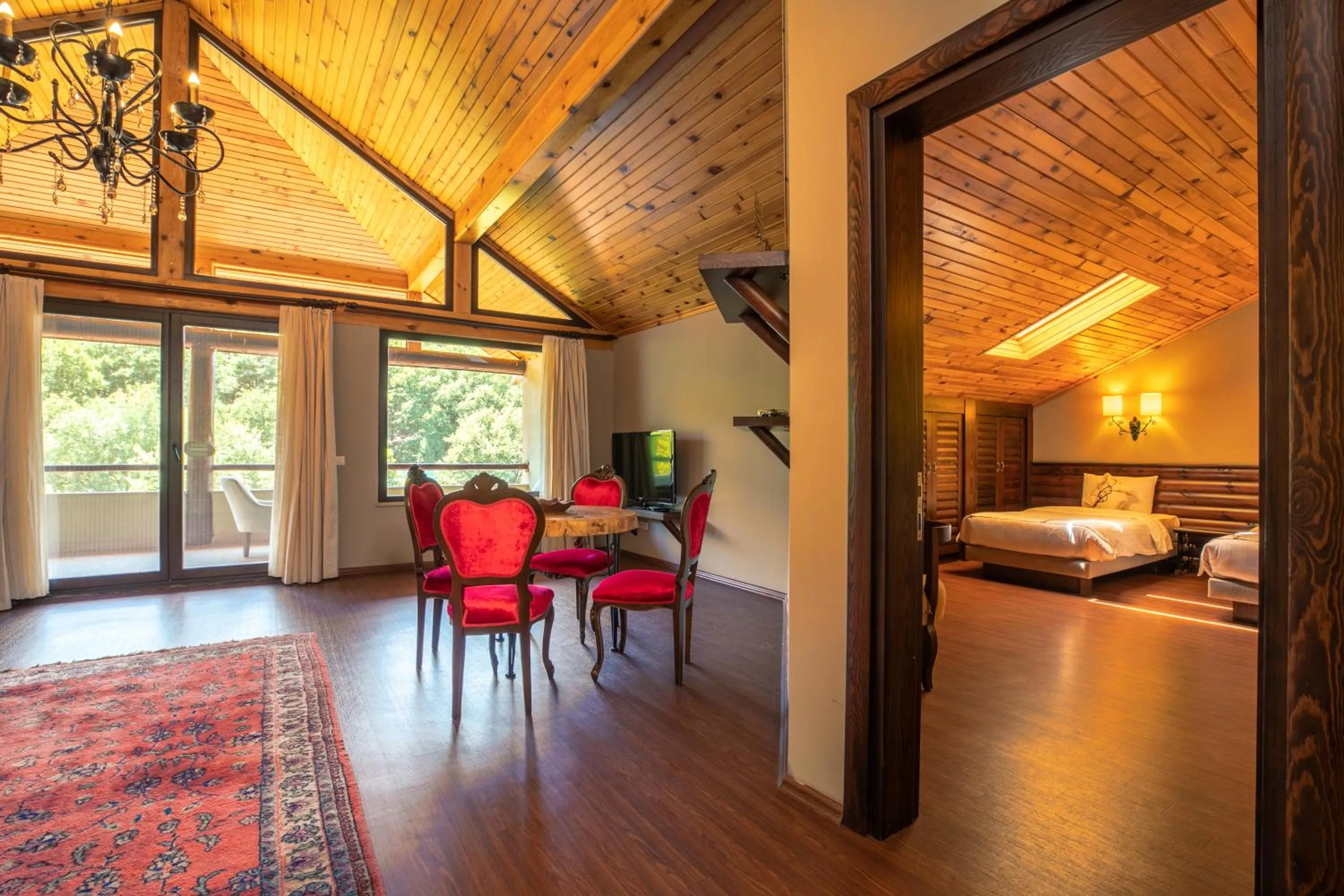 Seating area in Gazelle Resort & Spa