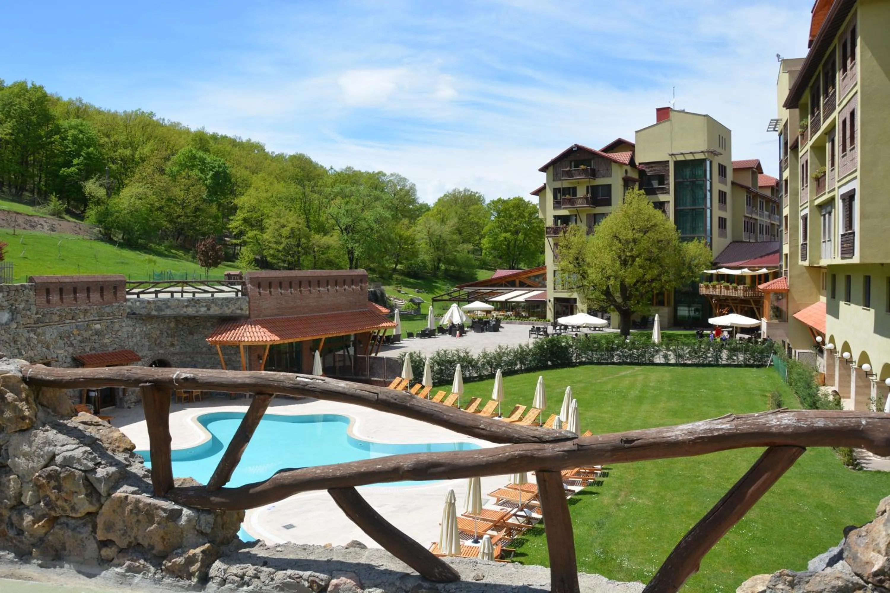 Pool view in Gazelle Resort & Spa