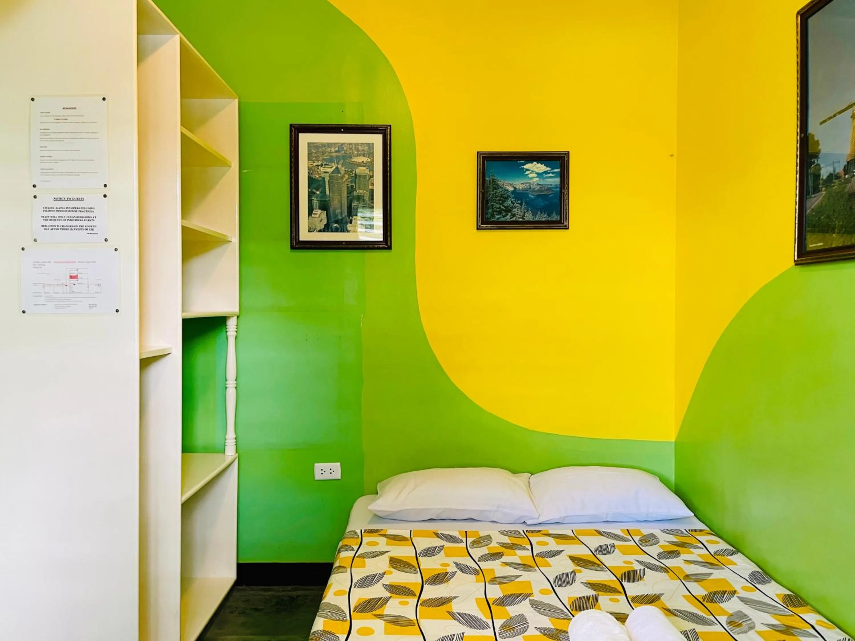 Bed in Citadel Alona Inn