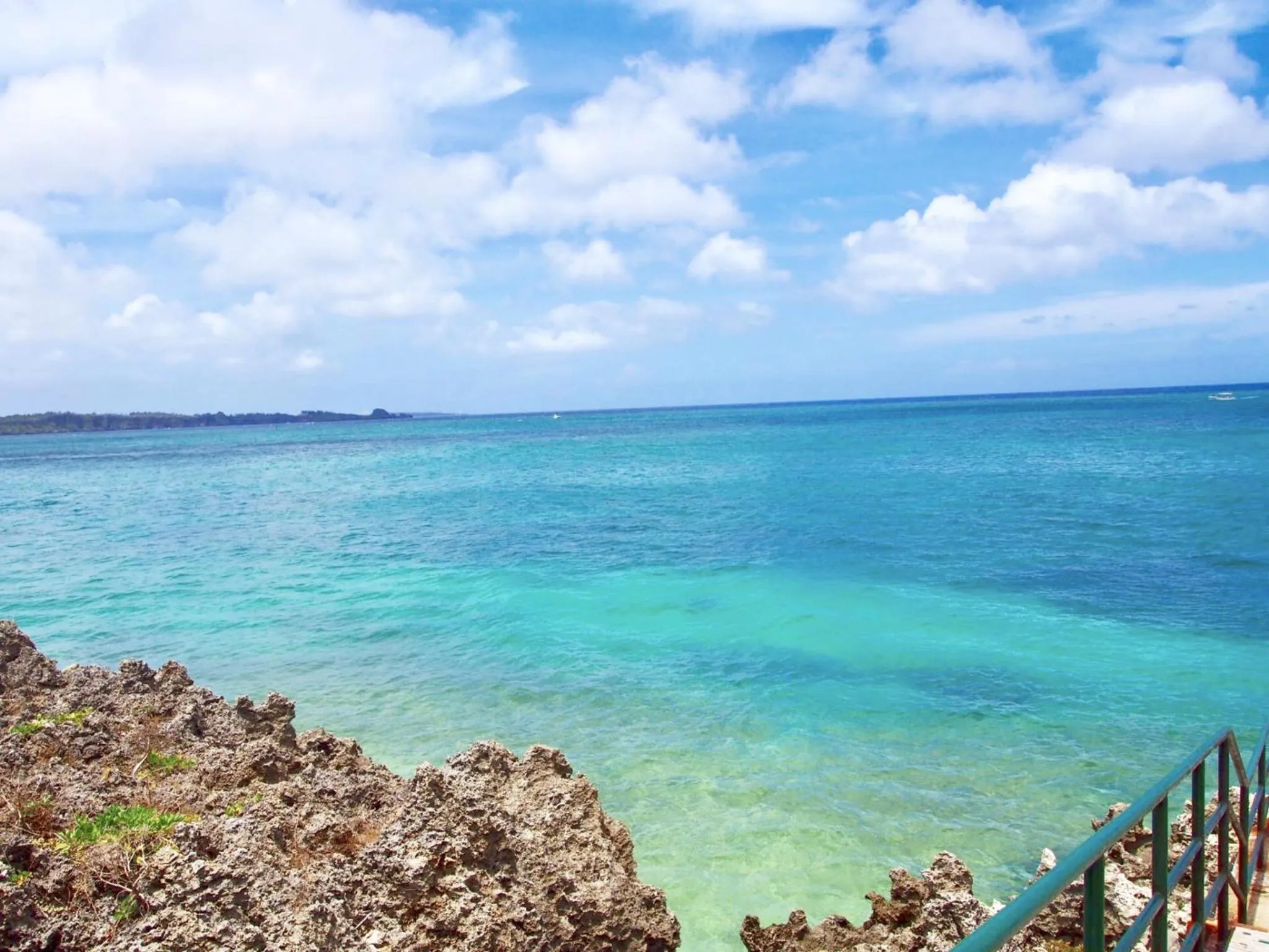 Beach in Pension Moon Villa